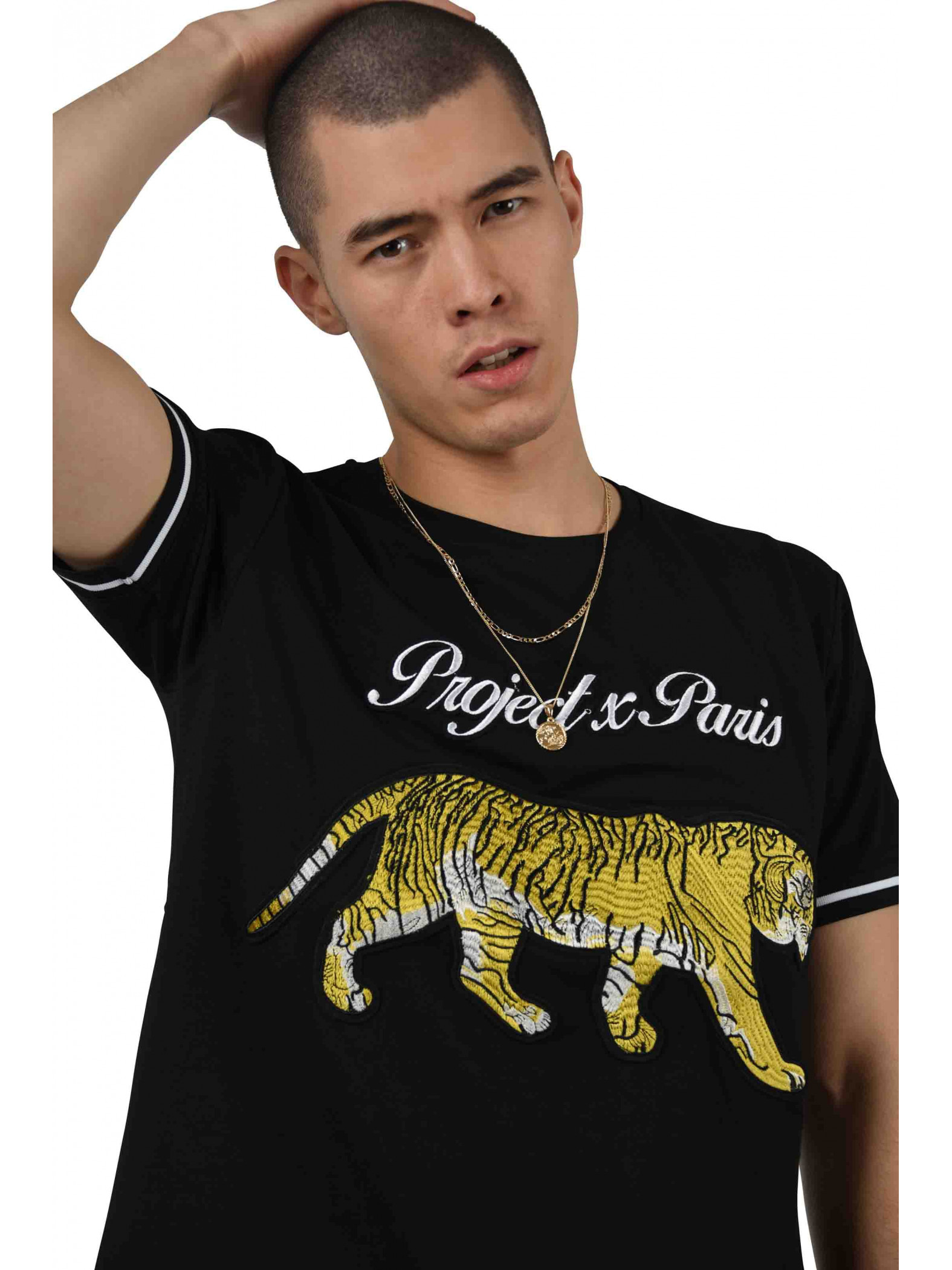 Tiger patch Tee shirt Project X Paris
