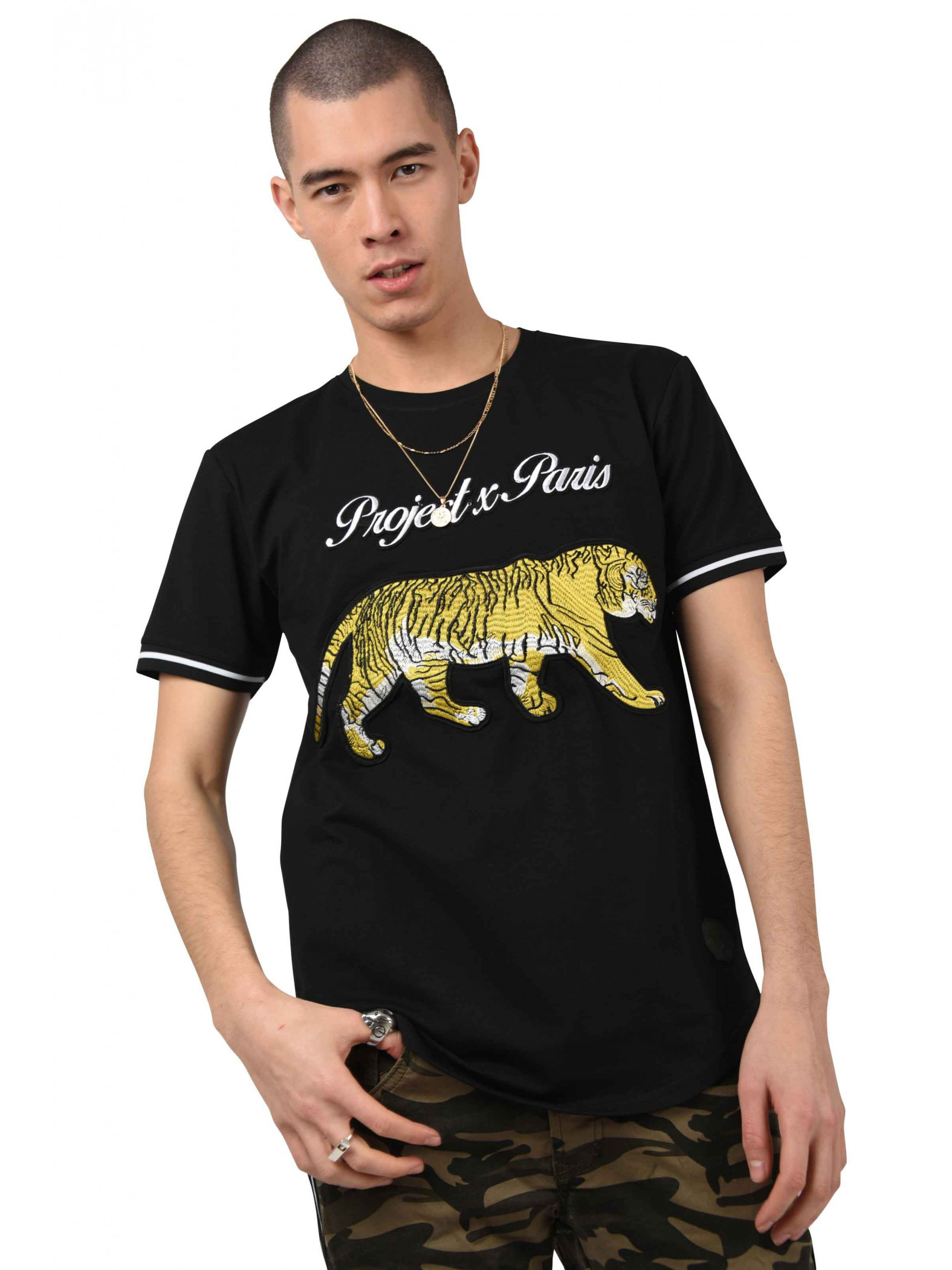 Tiger patch Tee shirt Project X Paris