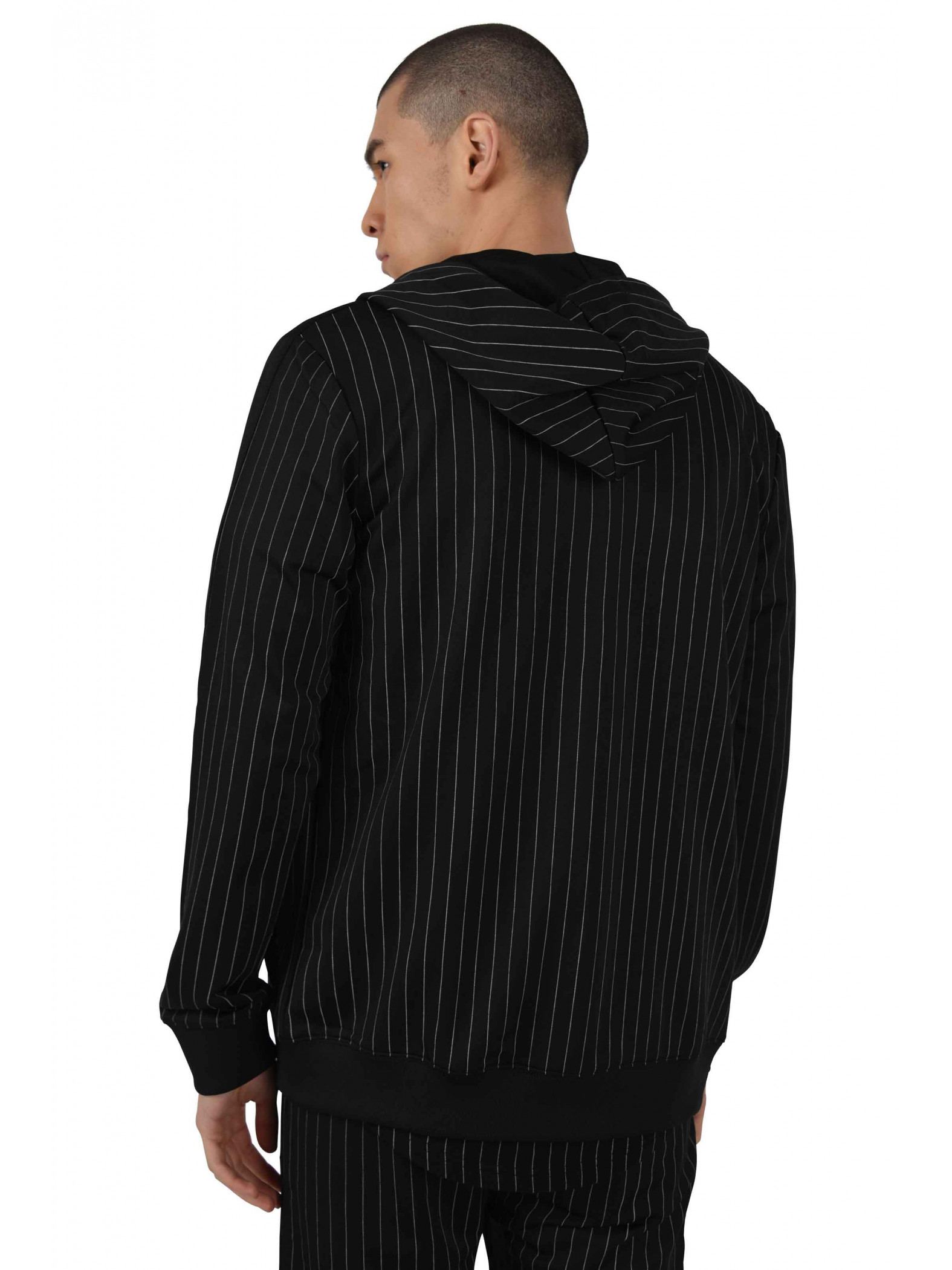 Men's Pinstripe Hoodie with Contrasting Stripe Project X Paris