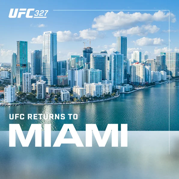 UFC 327 à Miami : sept combats majeurs officialisés dont un championnat très attendu