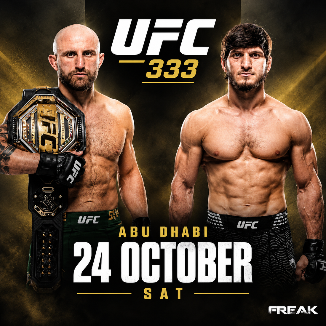 UFC 333 Volkanovski vs Evloev : pourquoi le sablier tourne
