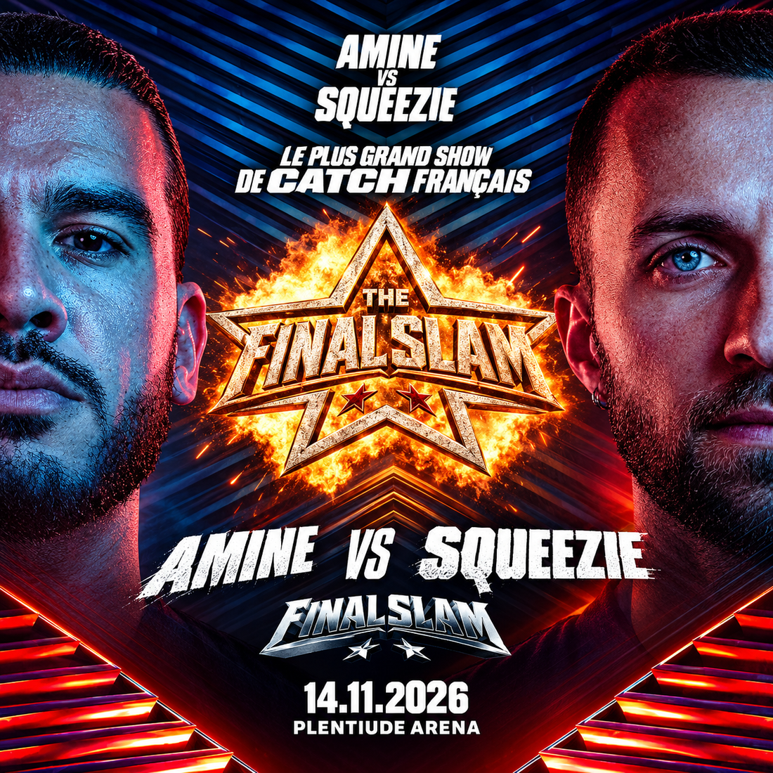 The FinalSlam : Amine contre Squeezie, le guide de la soirée