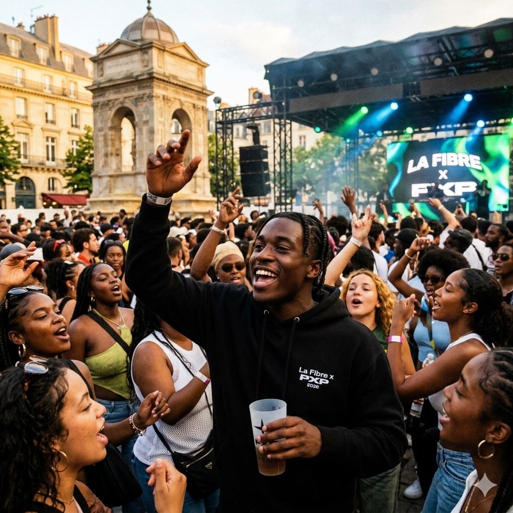 Block Party La Fibre x PXP : le spot incontournable de la Fête de la Musique 2026 à Paris !