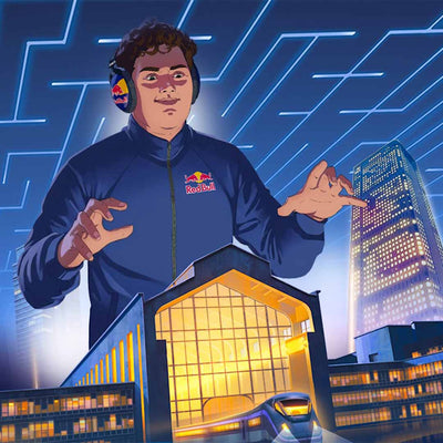 Red Bull Train Infernal : concept, règles, épreuves et map Fortnite du tournoi de Kameto (et PXP est dans le train)