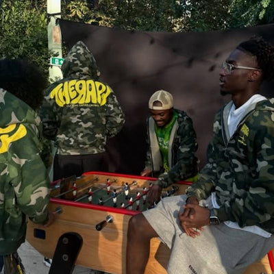 Therapy Barbecue 5 septembre : la veste camo PXP en vente sur place