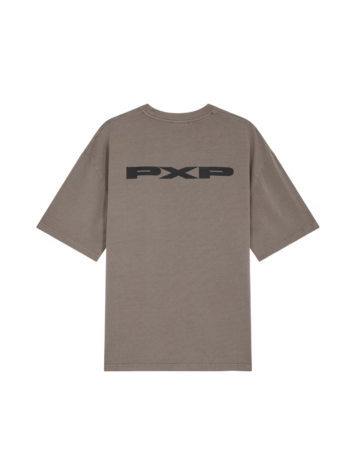 T-shirt med vasket look Kaki – 7