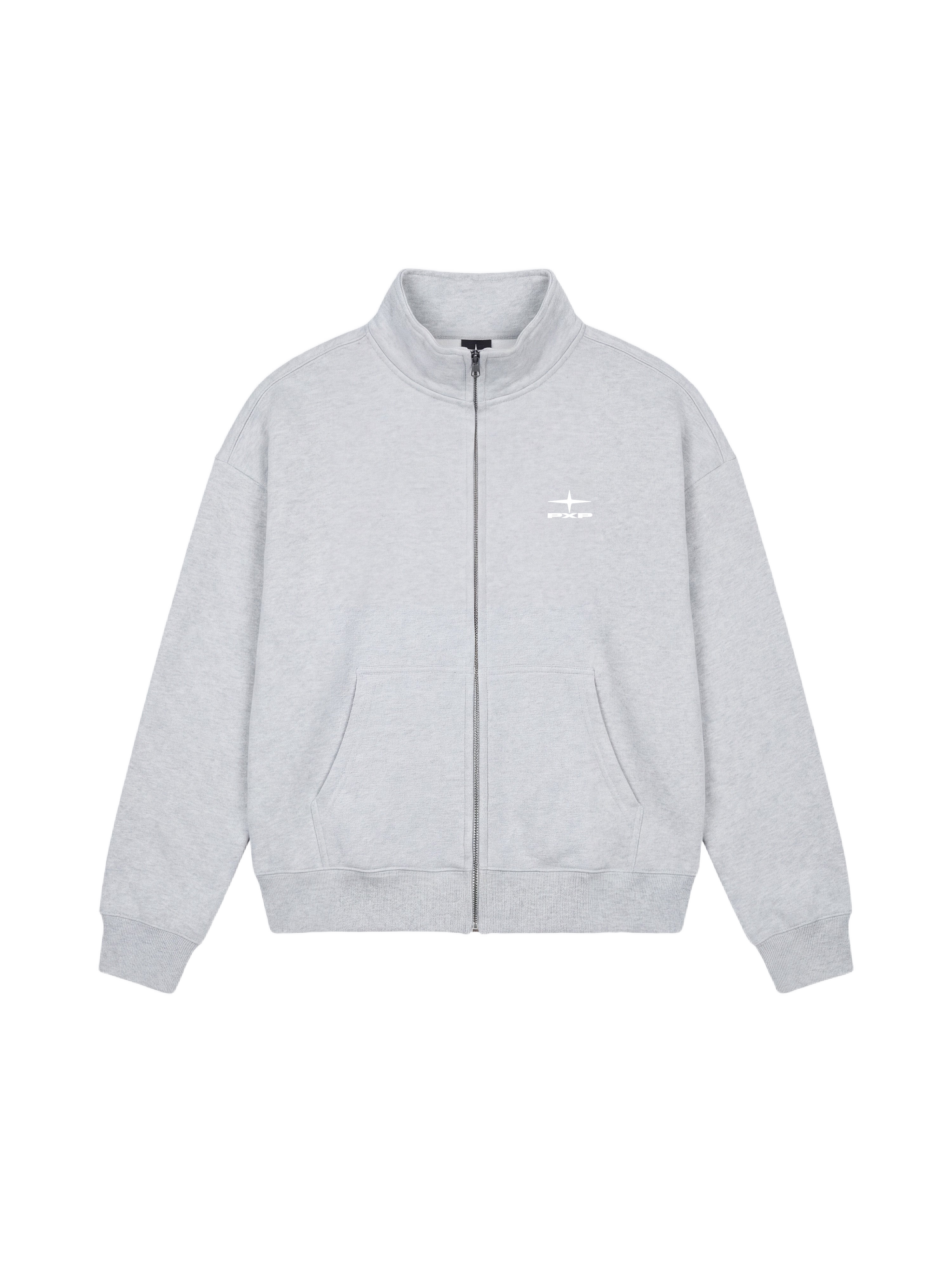 Reißverschluss-Sweatshirt mit Stehkragen Essentials-6