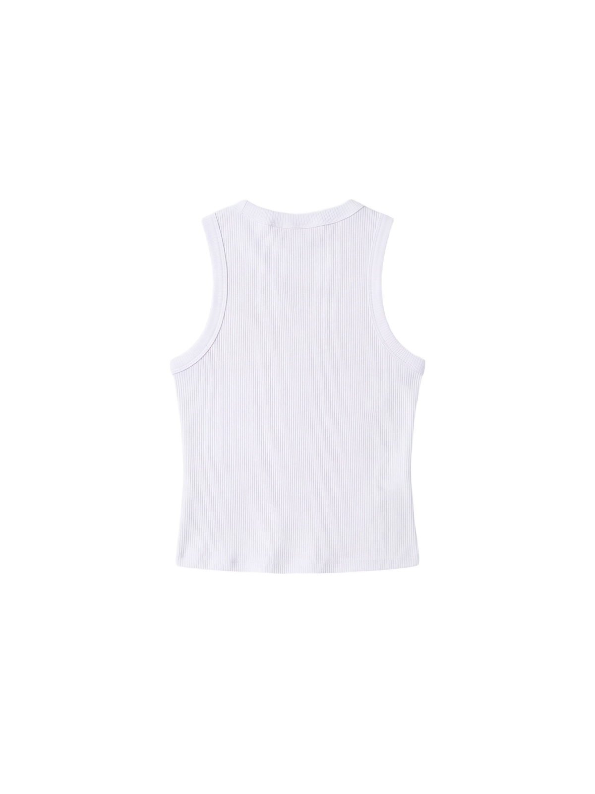 Essential Rib Tanktop Weiß – 2