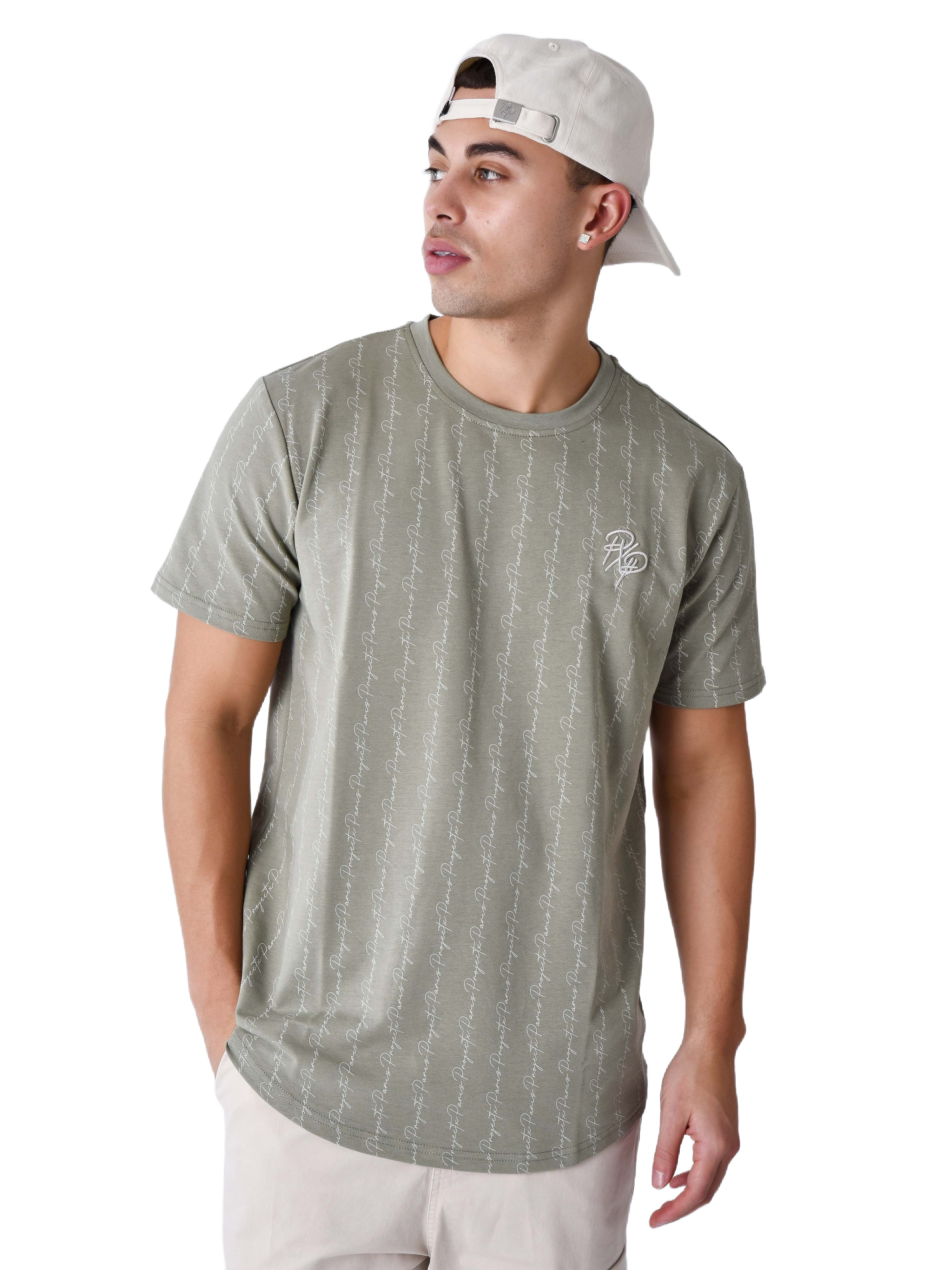 T-shirt met Ink Drip print-1