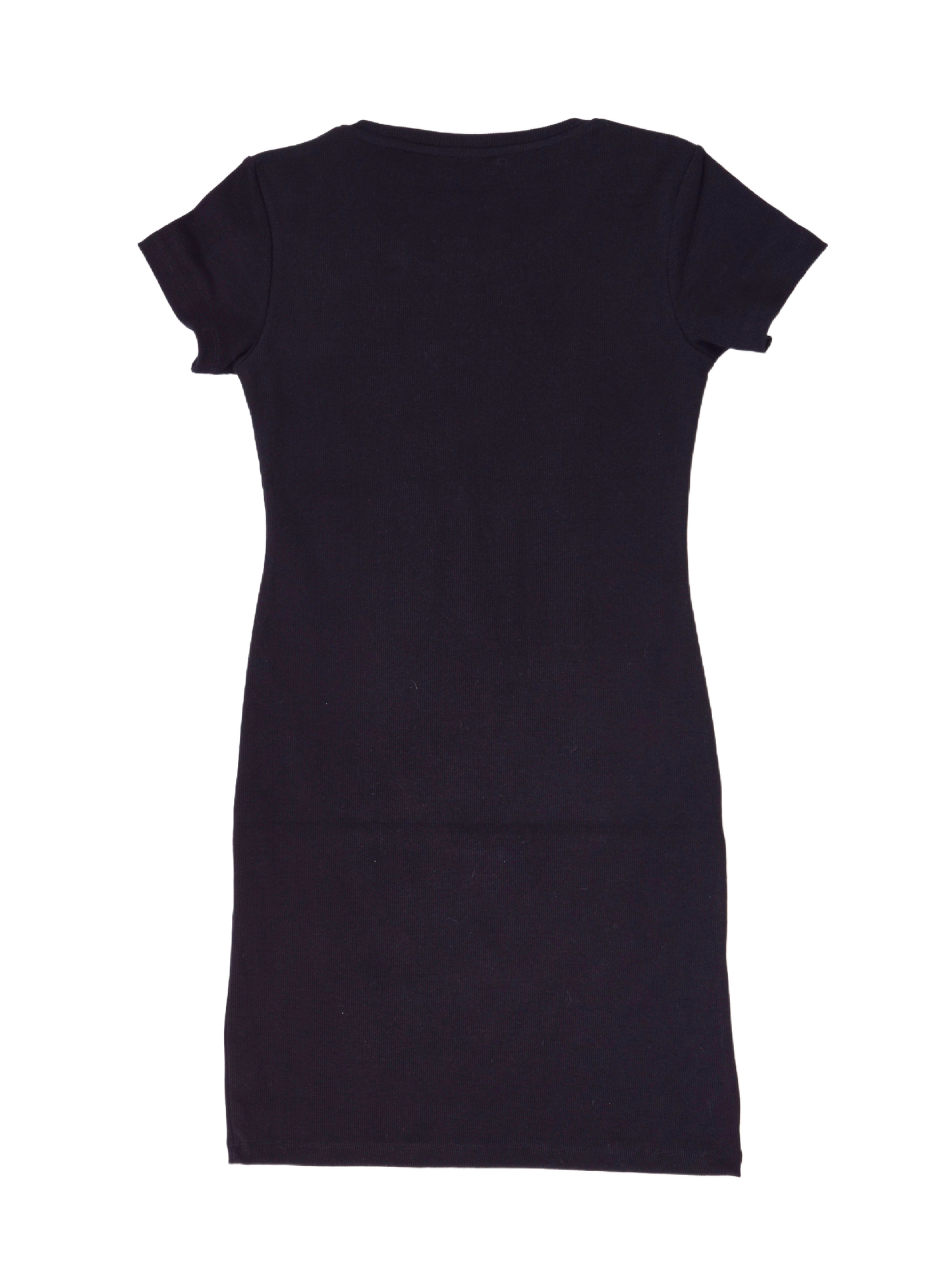 robe-cotele-manche-courte--noir-packshot-backgroundremoved