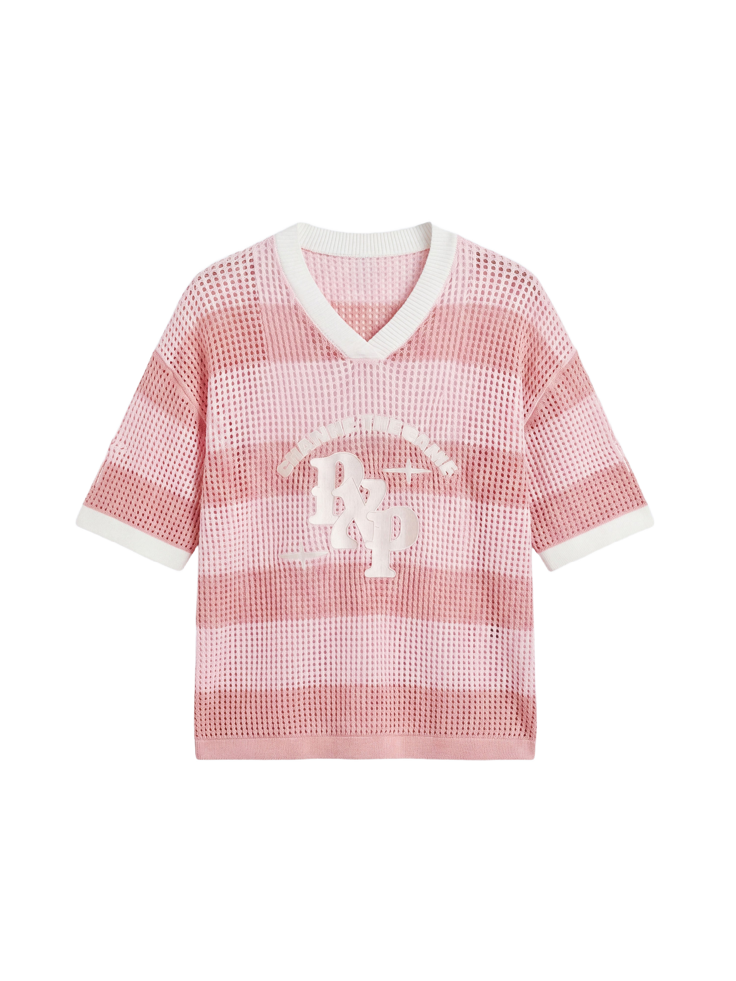 Camiseta de punto calado-7