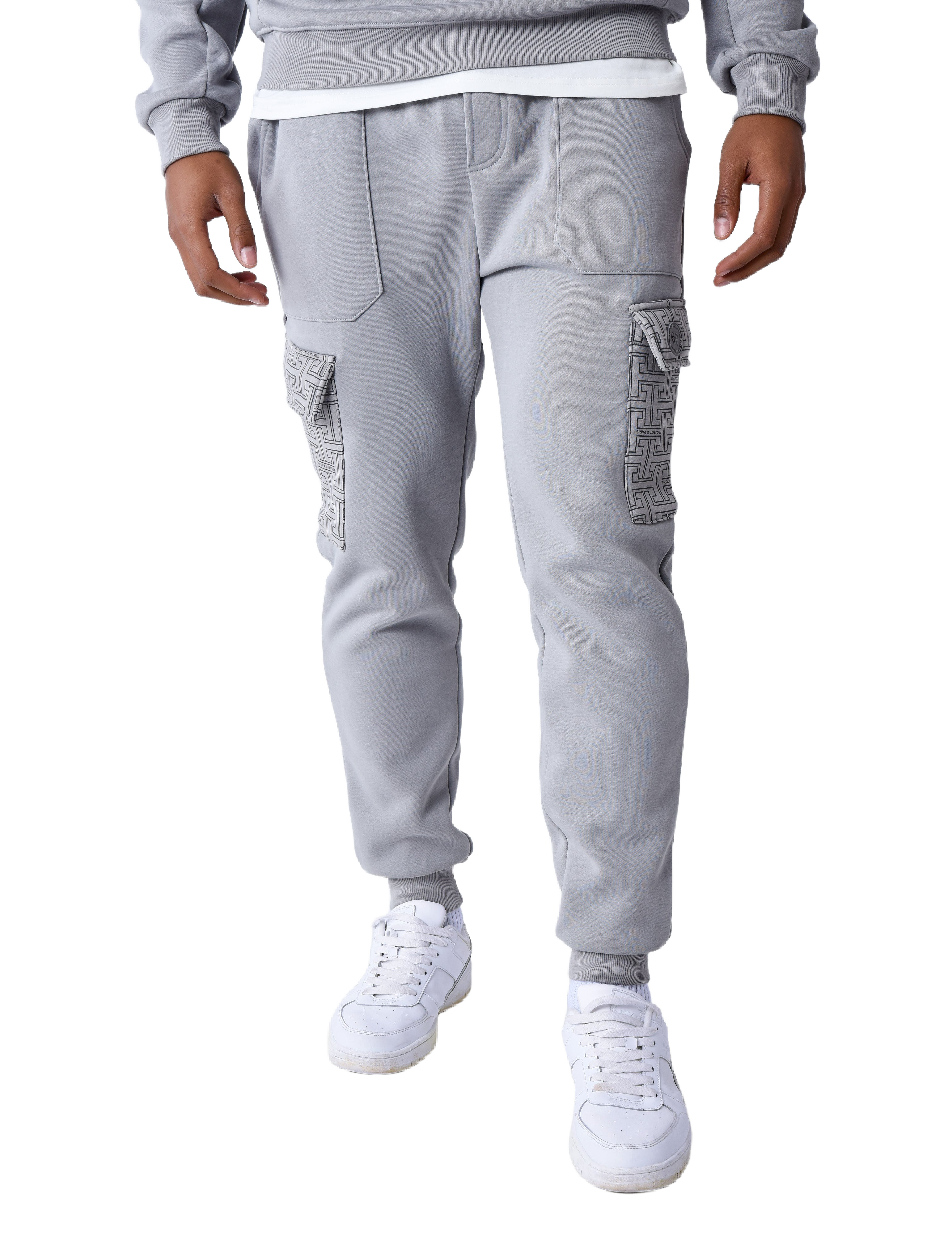 Jogginghose mit Monogramm-Print-2