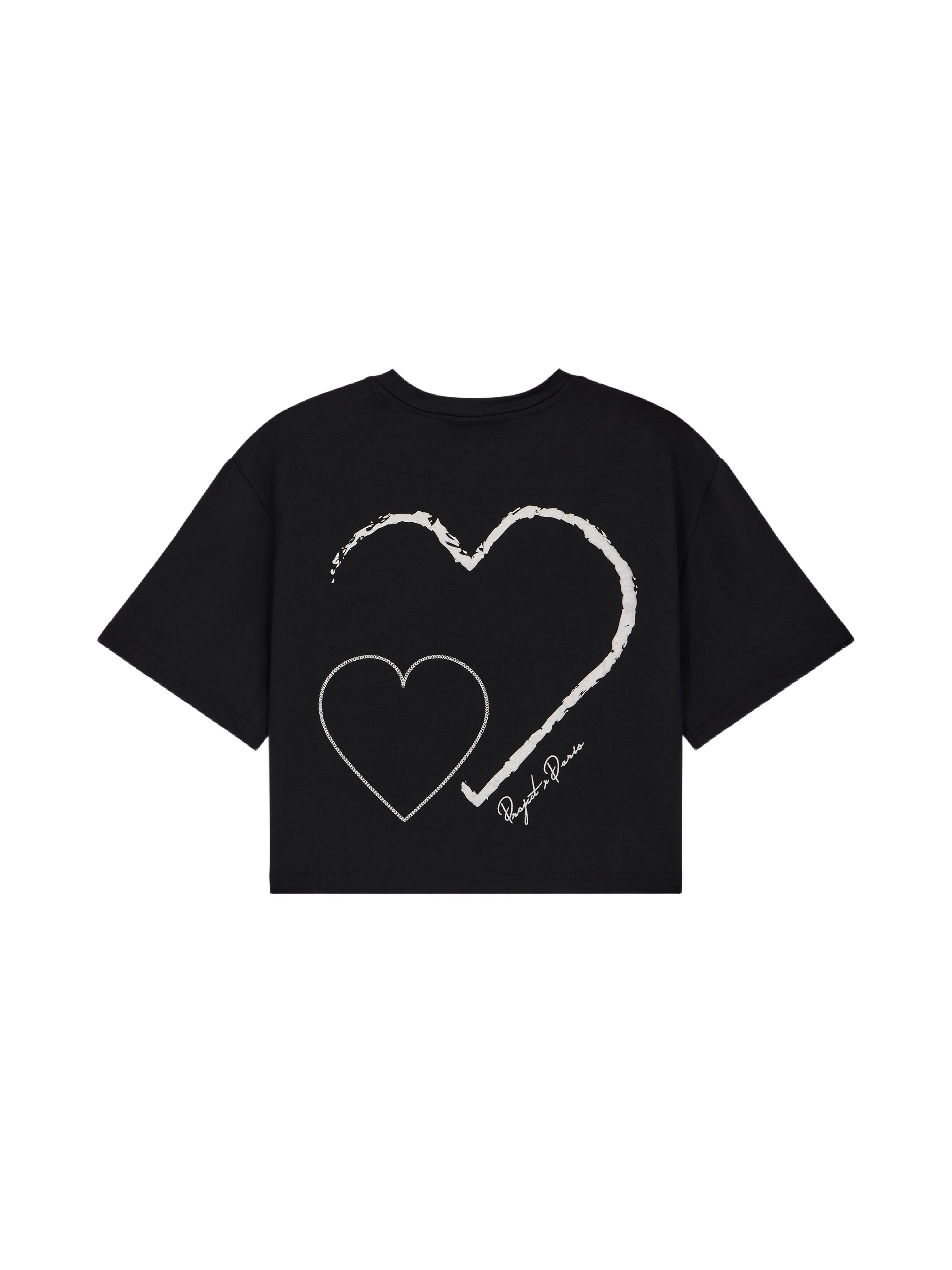 Wicker Heart Crop Top Tee-7