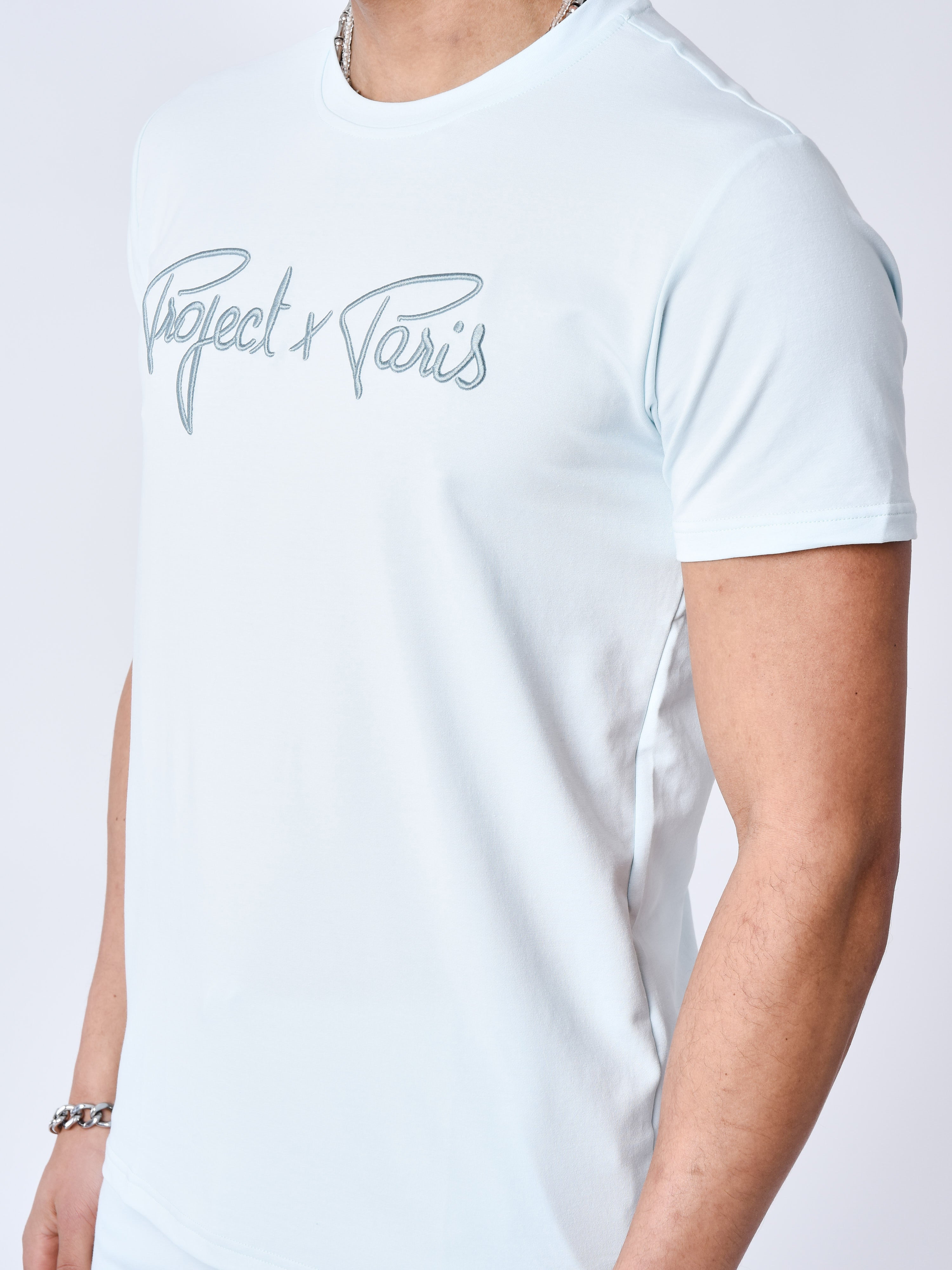 Perus Signature kirjailtu t-paita-10