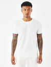 Basic T-shirt med Signature broderi