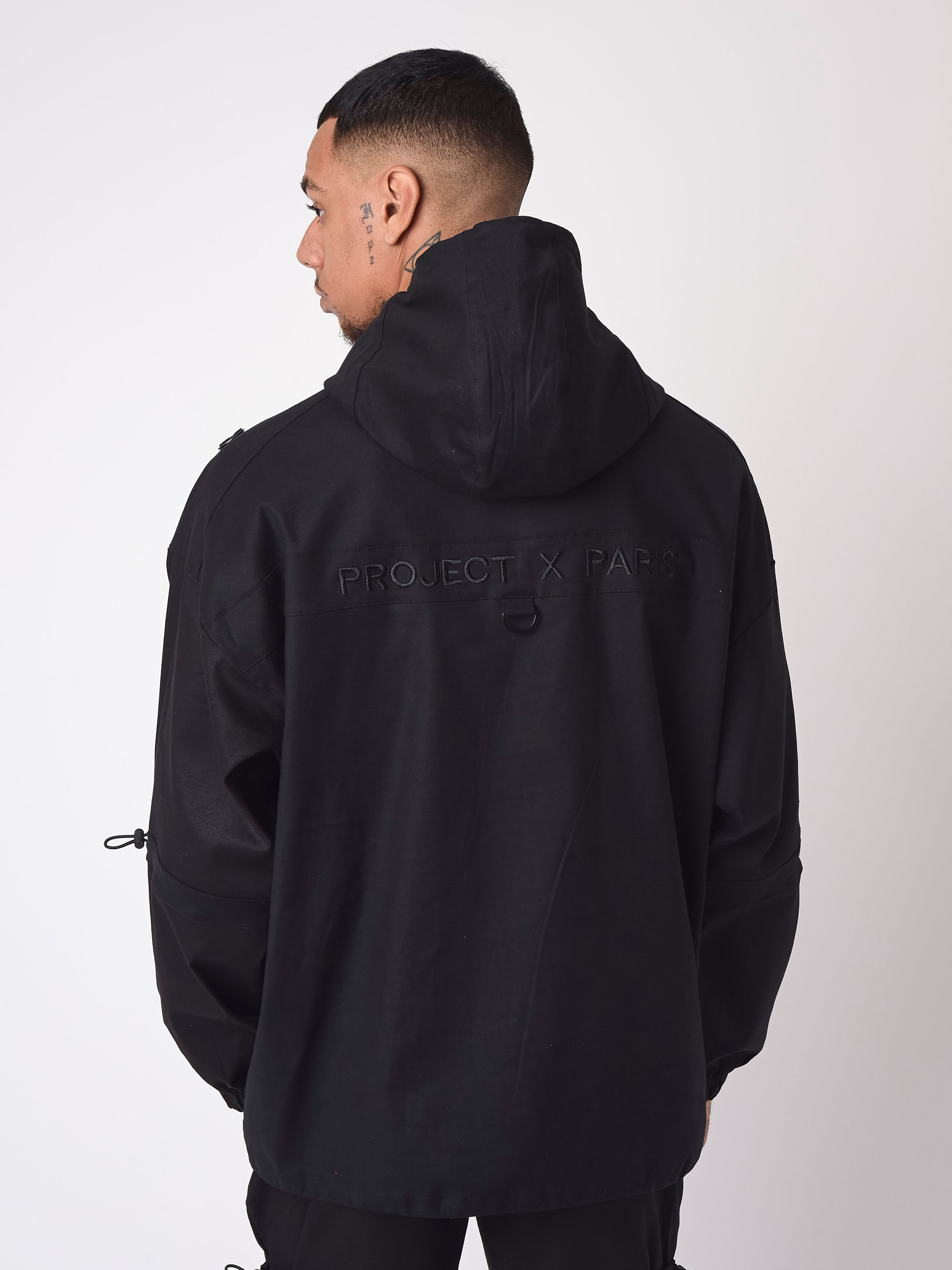Ultra loose pull-over hoodie-5