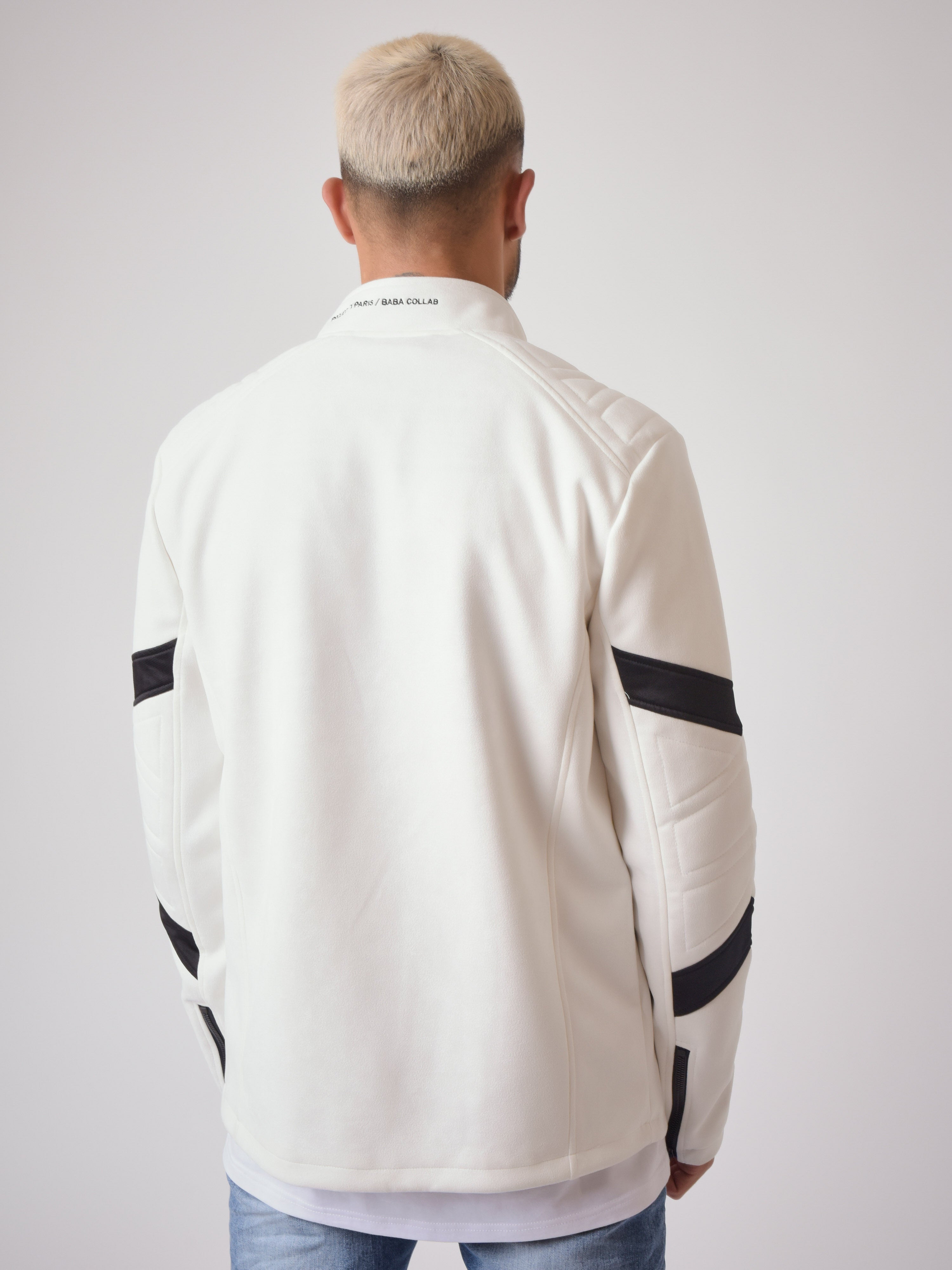 Suede effect biker style Perfecto 