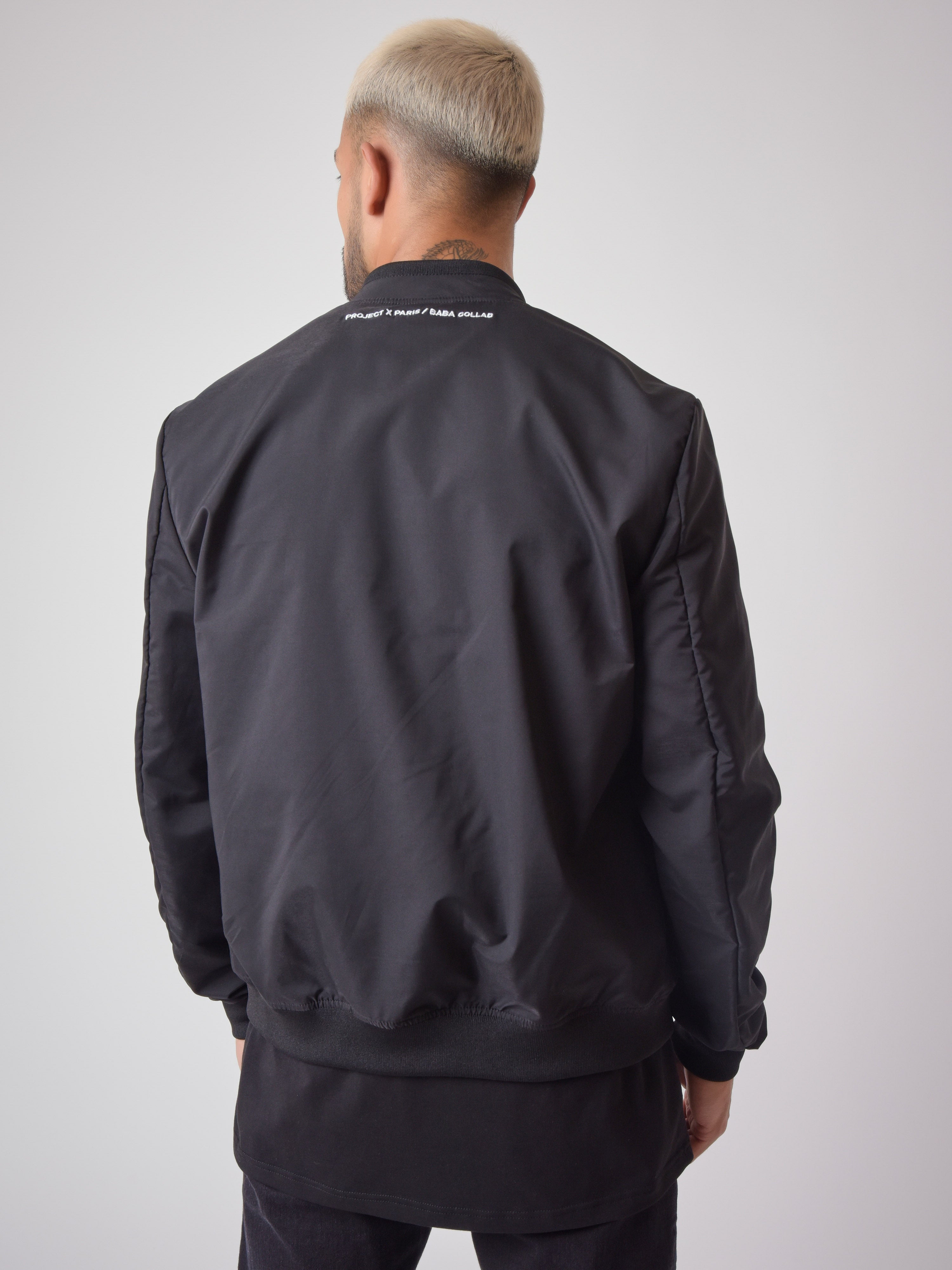 Teddy collar jacket with 