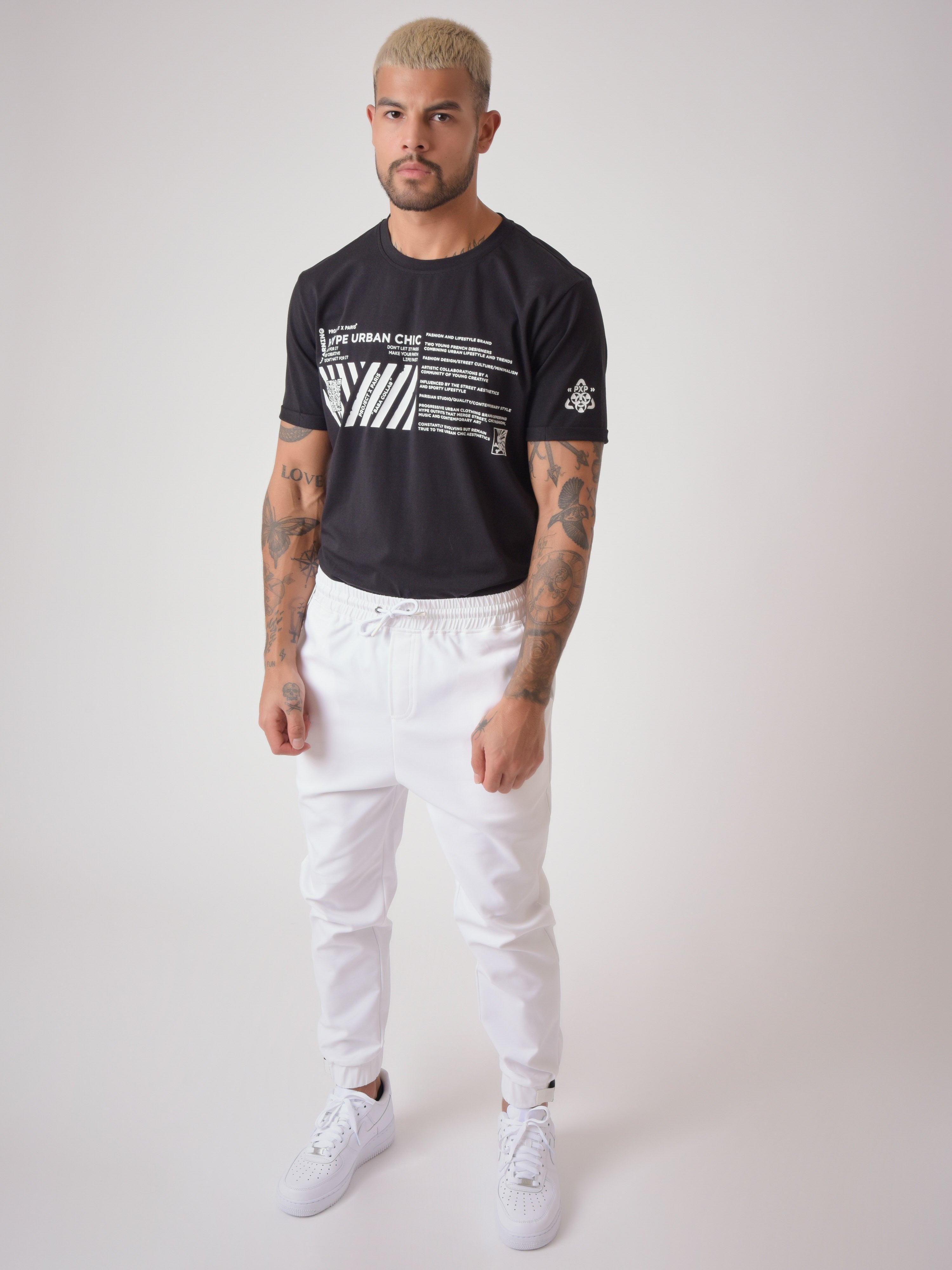 Jogger bottoms with clip detail 