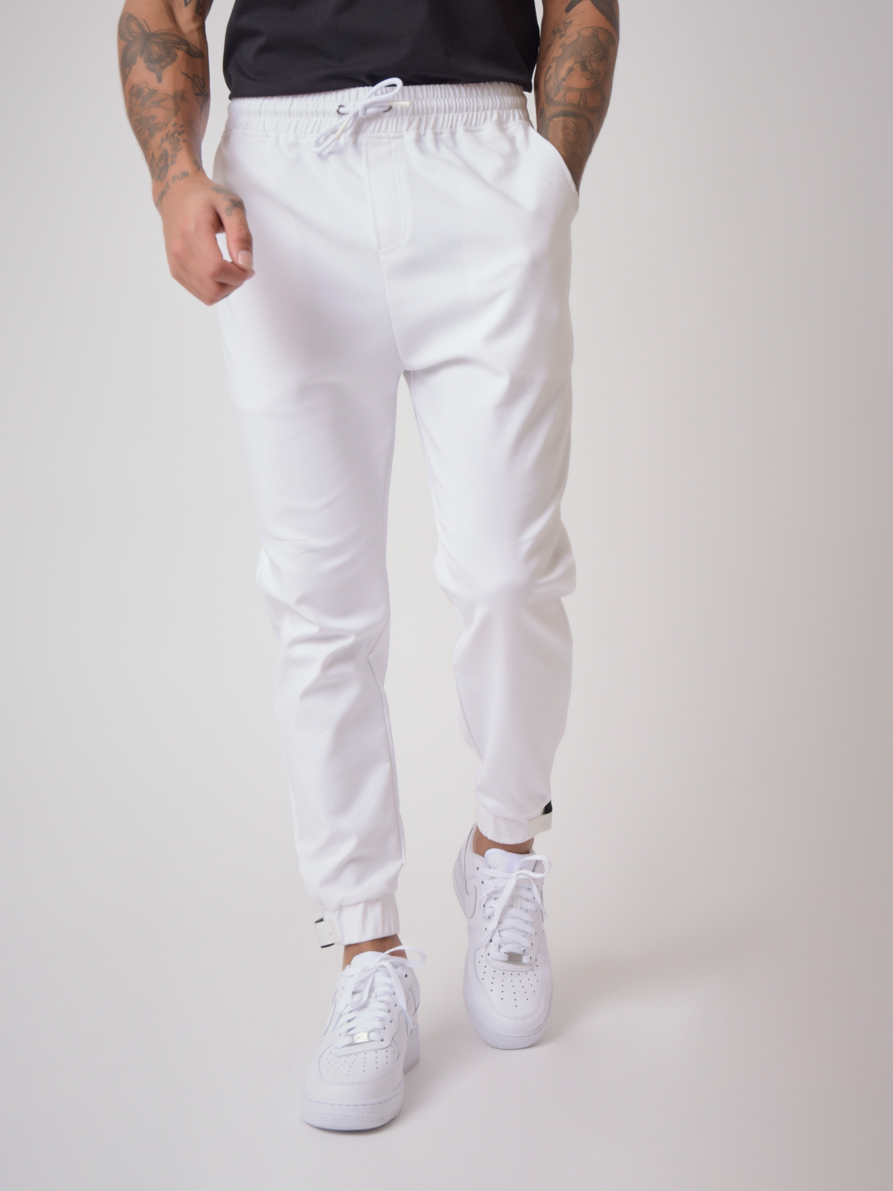 Jogger bottoms with clip detail 