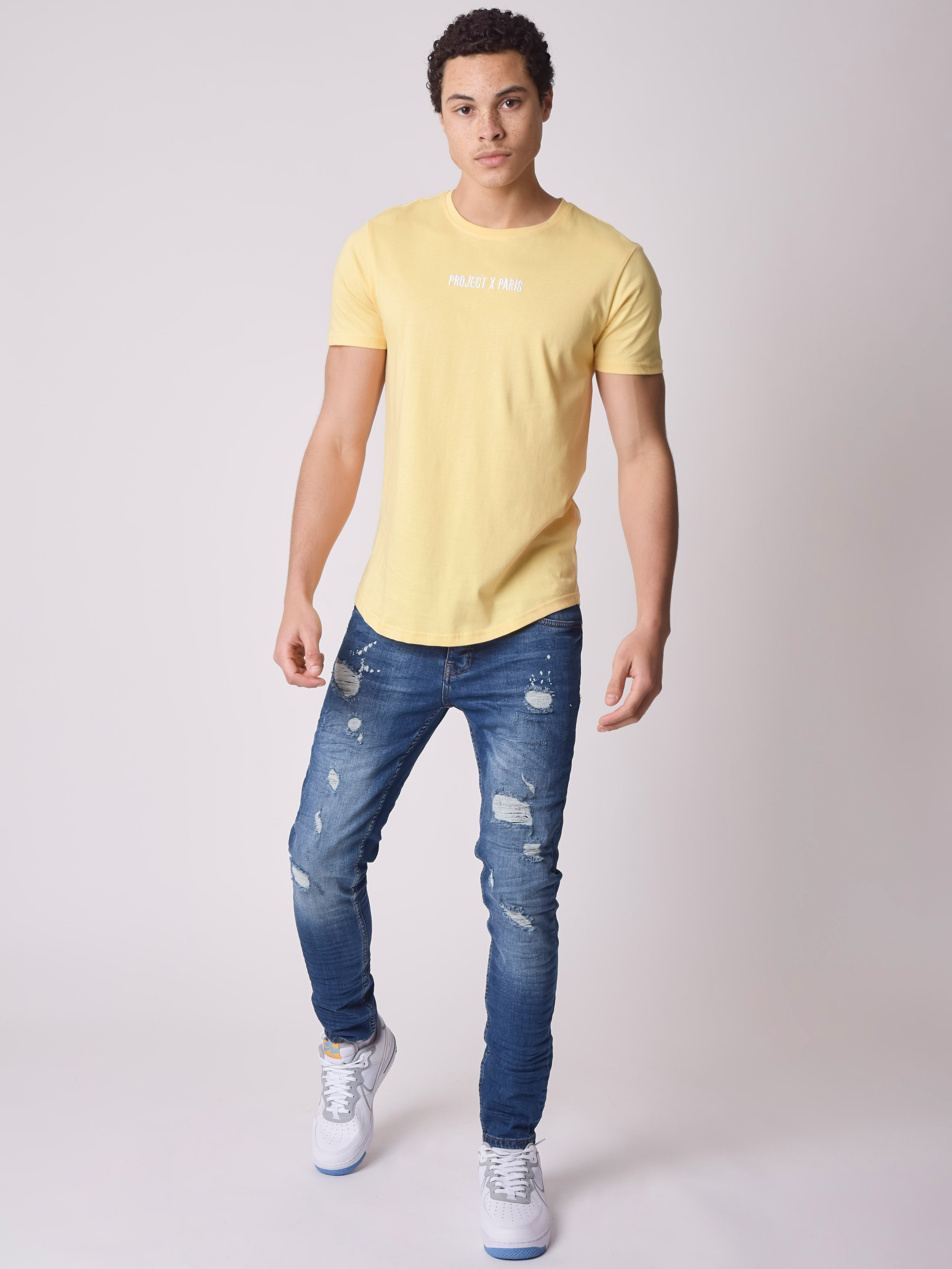T-shirt basic broderie logo-2