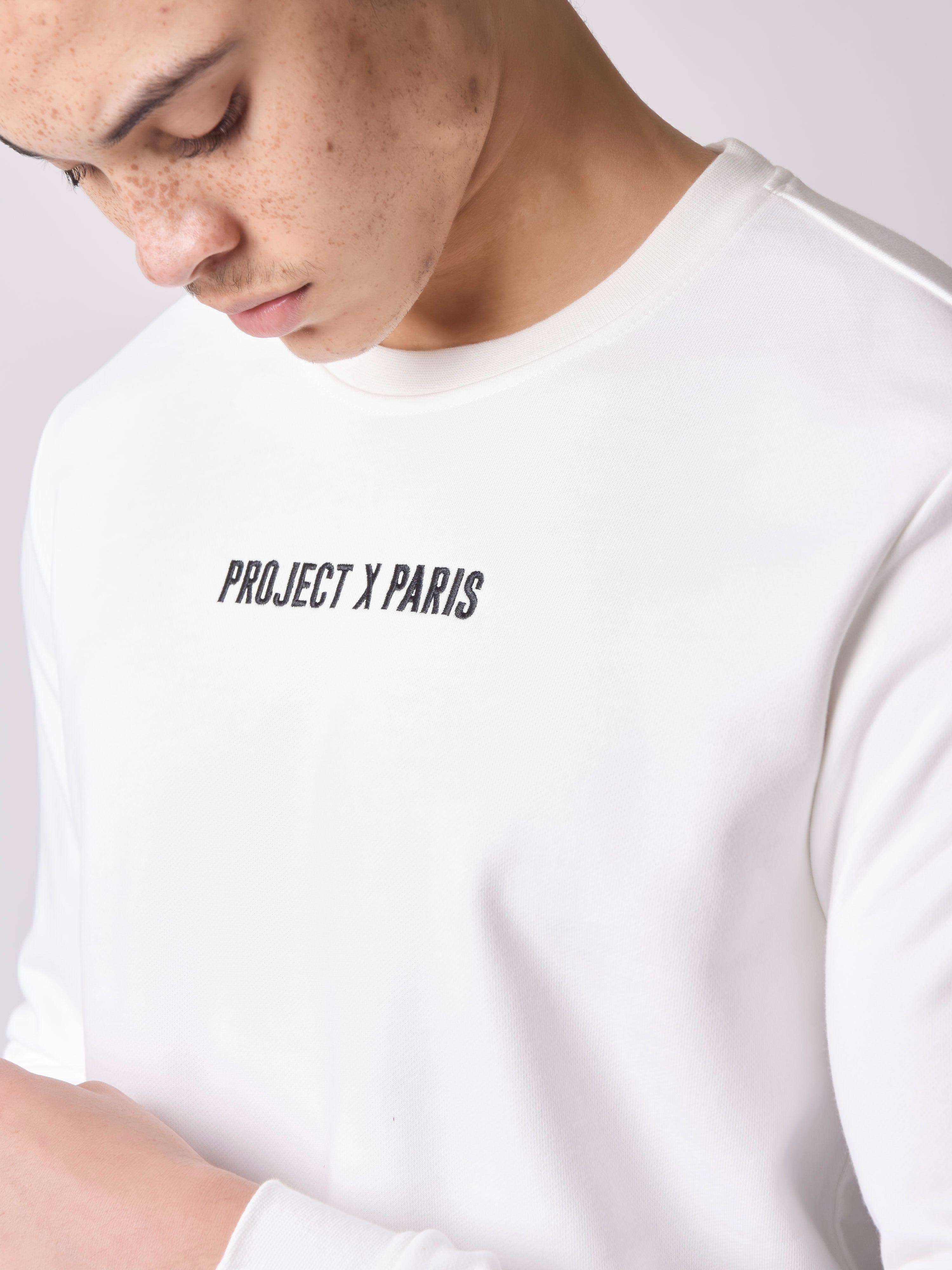 Basic logo broderet sweatshirt-5
