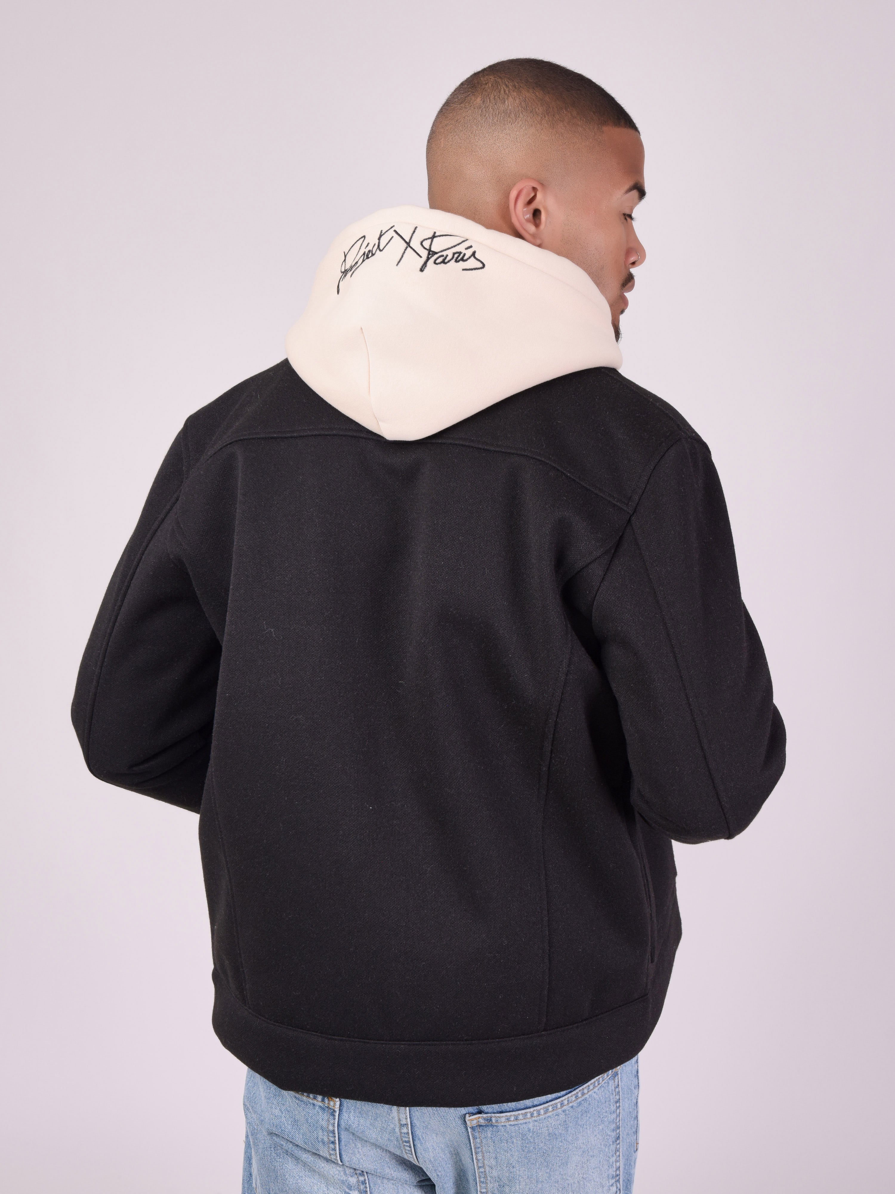 Jas met oversized zakken-4