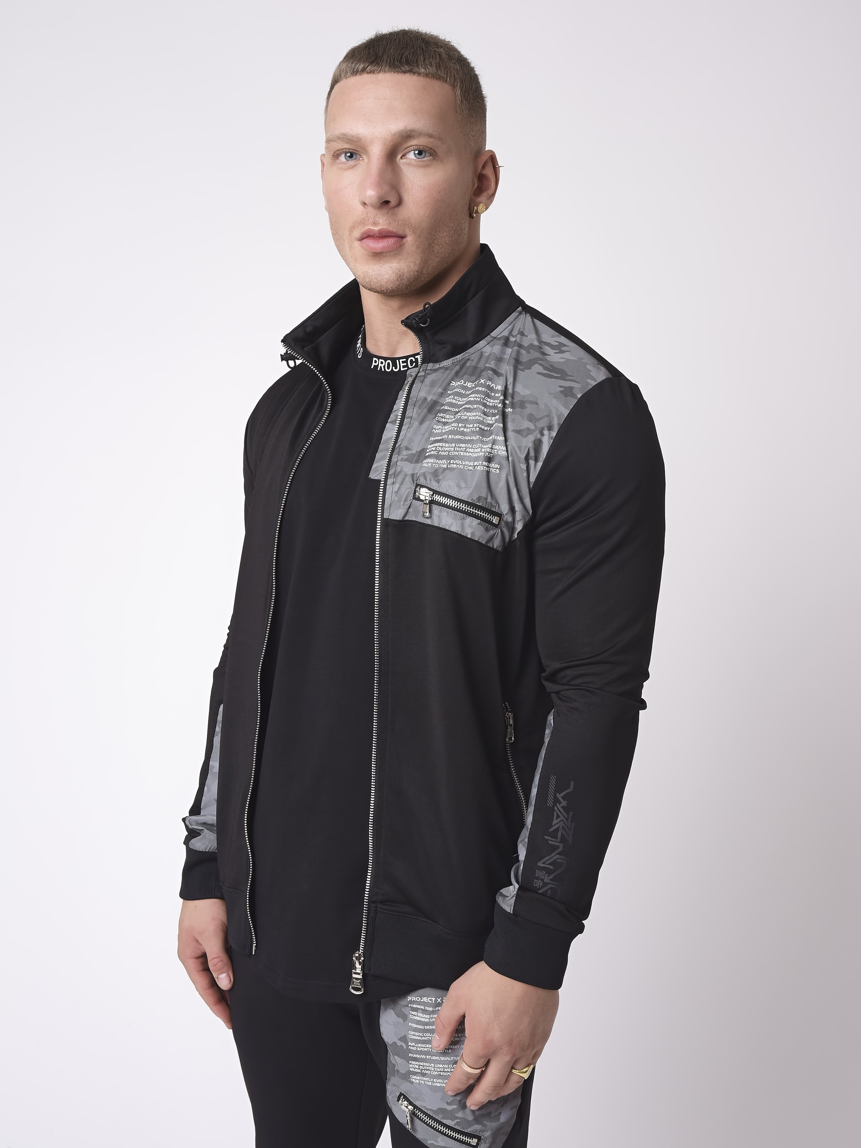 Military panel reflect jacket-1