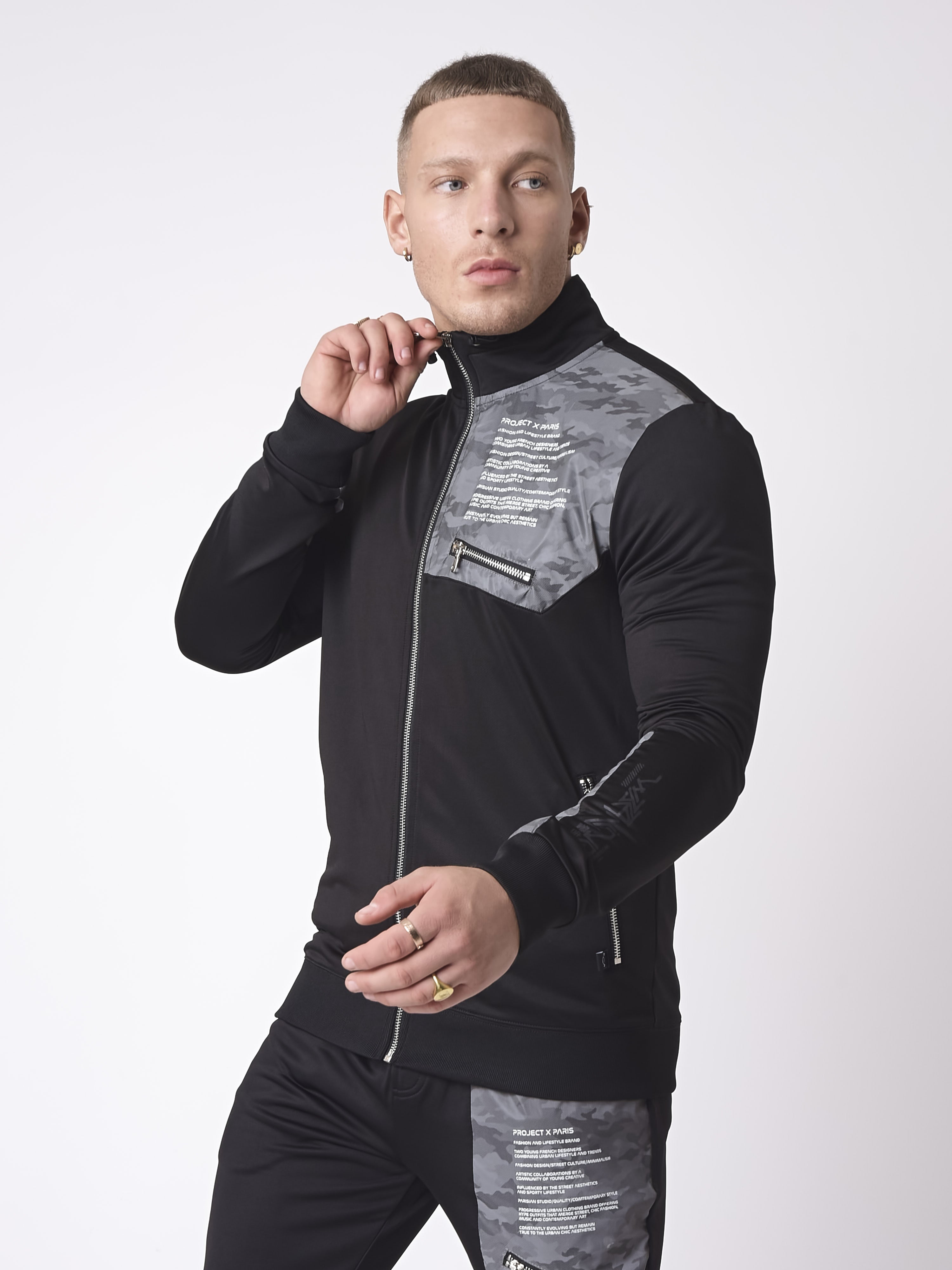 Military panel reflect jacket-5