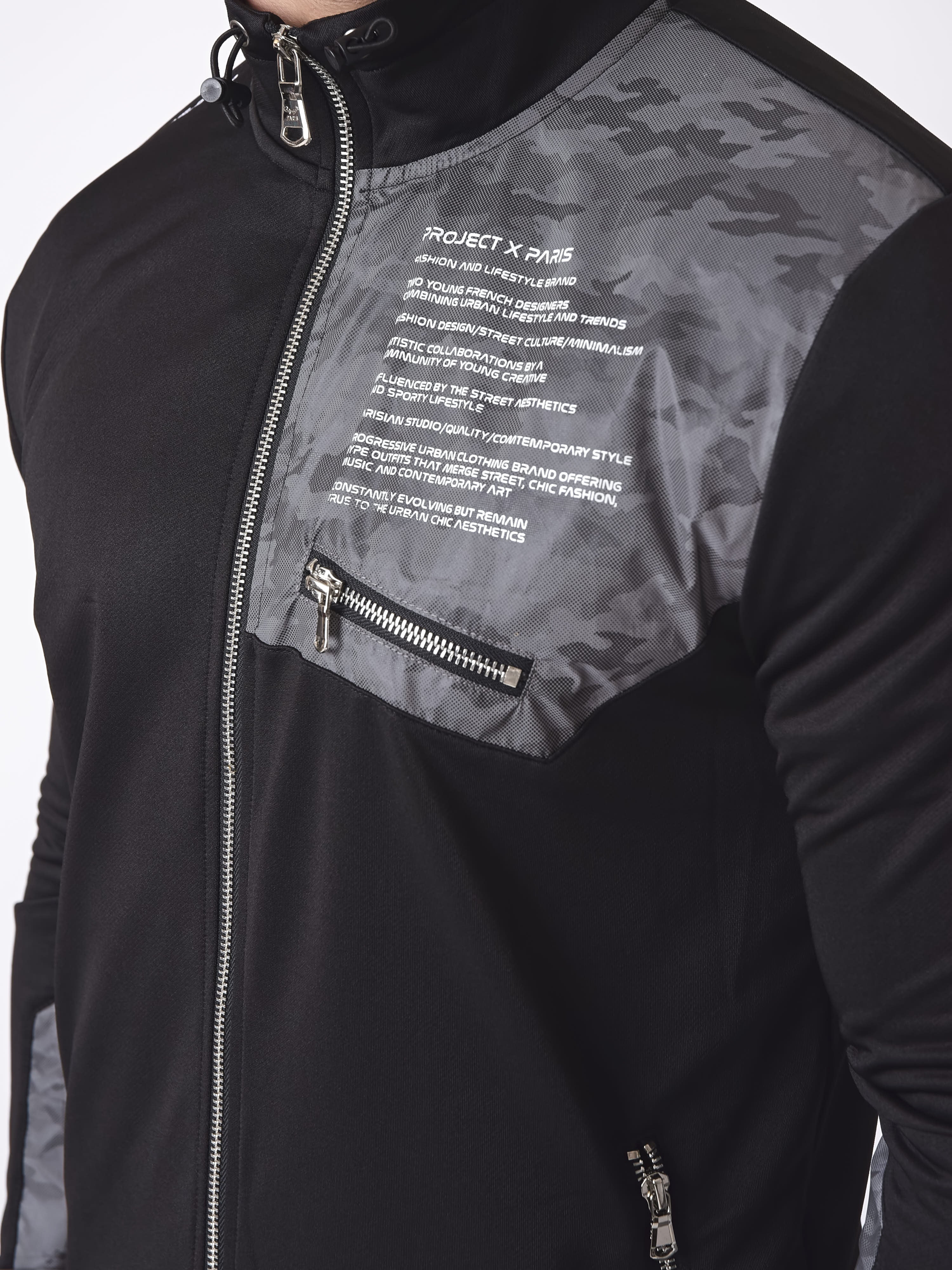 Military panel reflect jacket-7