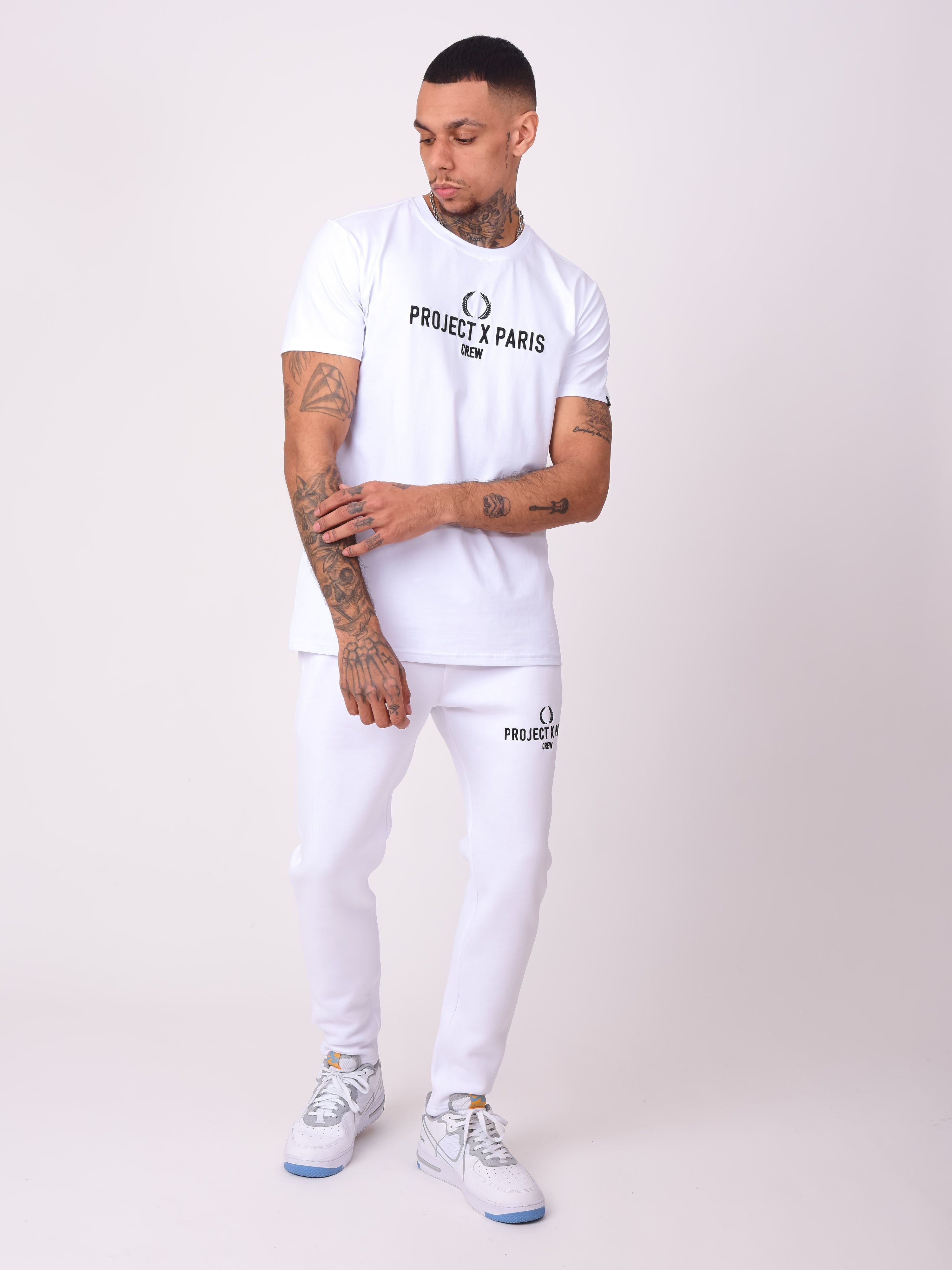 Bas de jogging broderie Crew-3