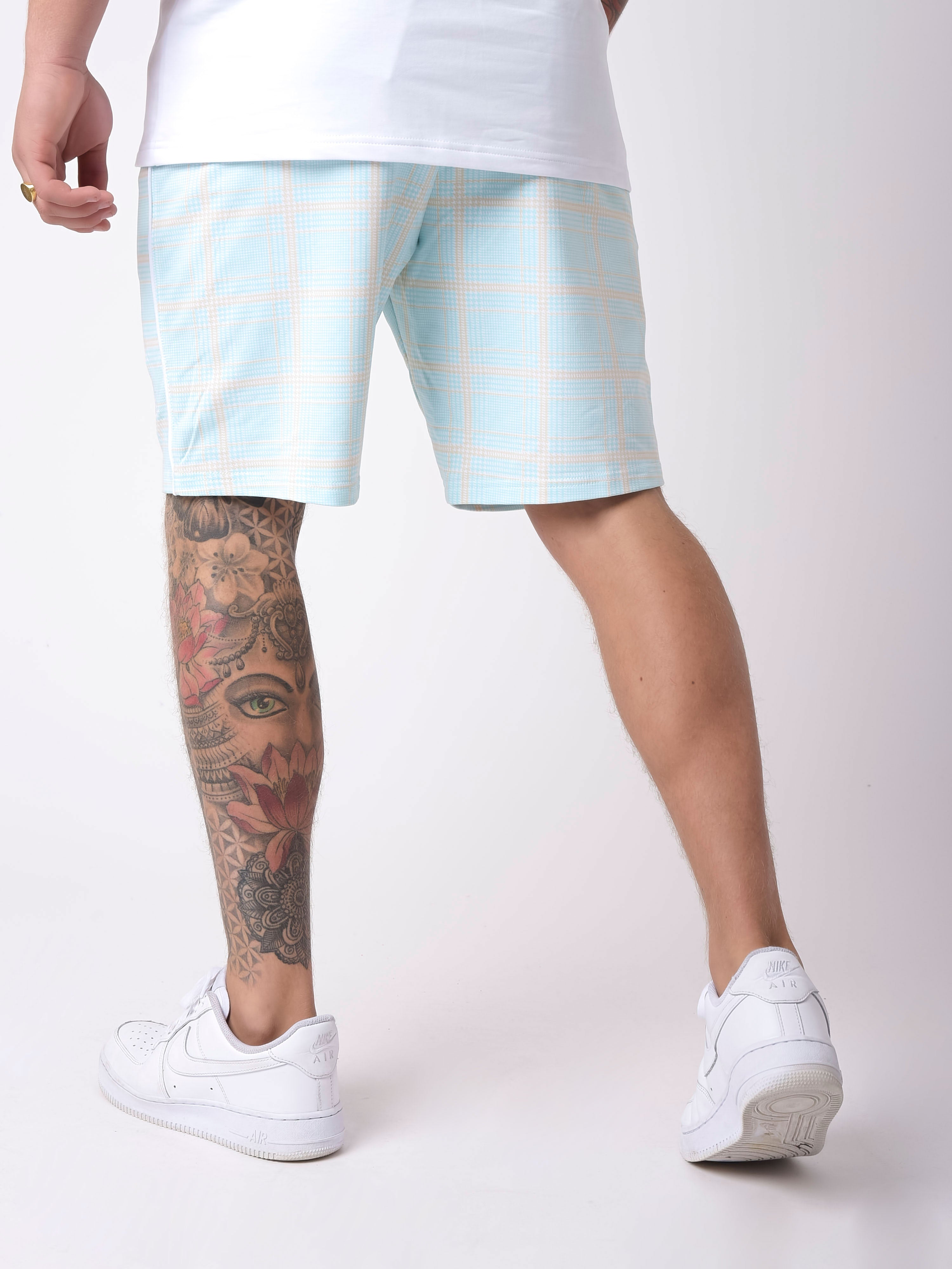 Pantaloncini a quadri-5