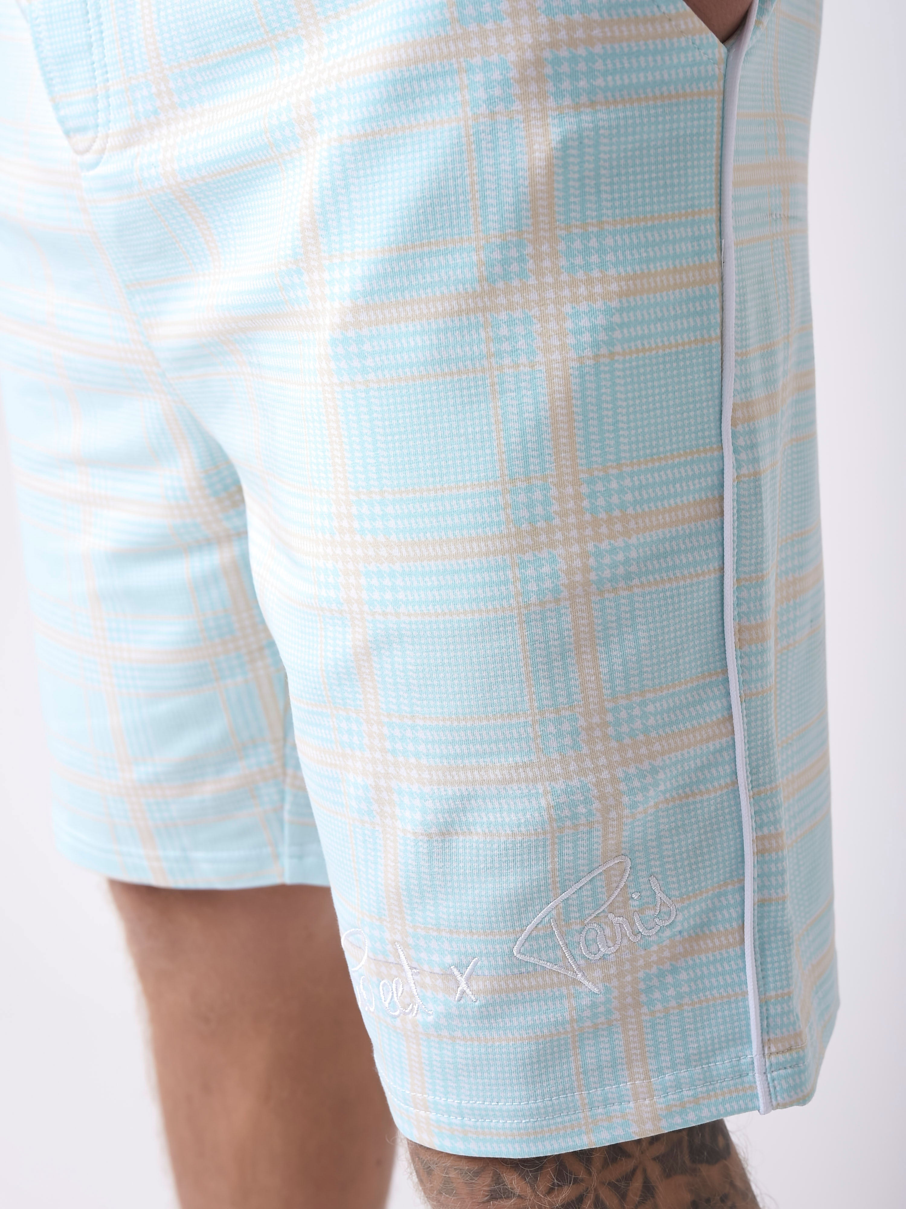 Pantaloncini a quadri-6