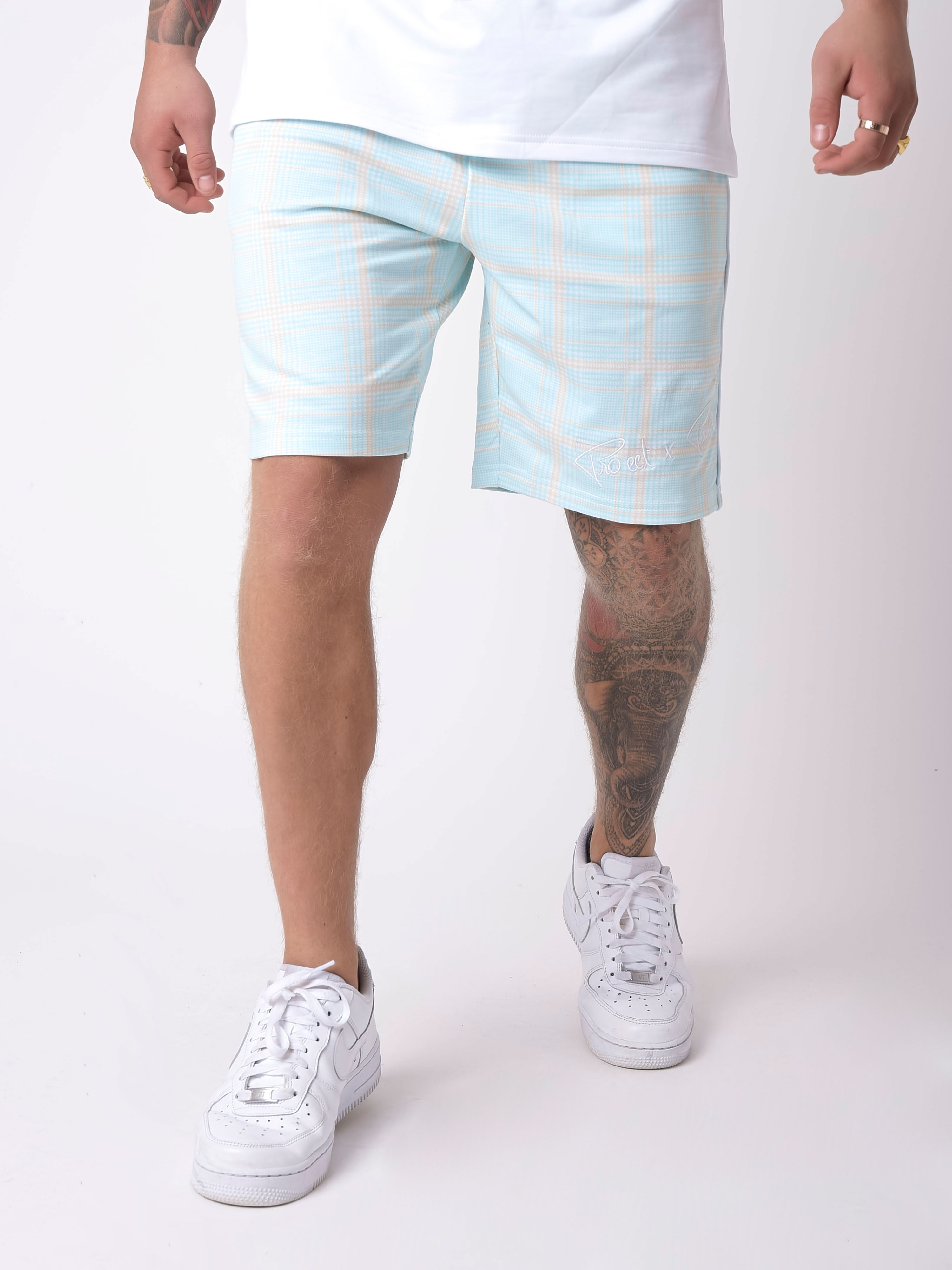 Pantaloncini a quadri-3