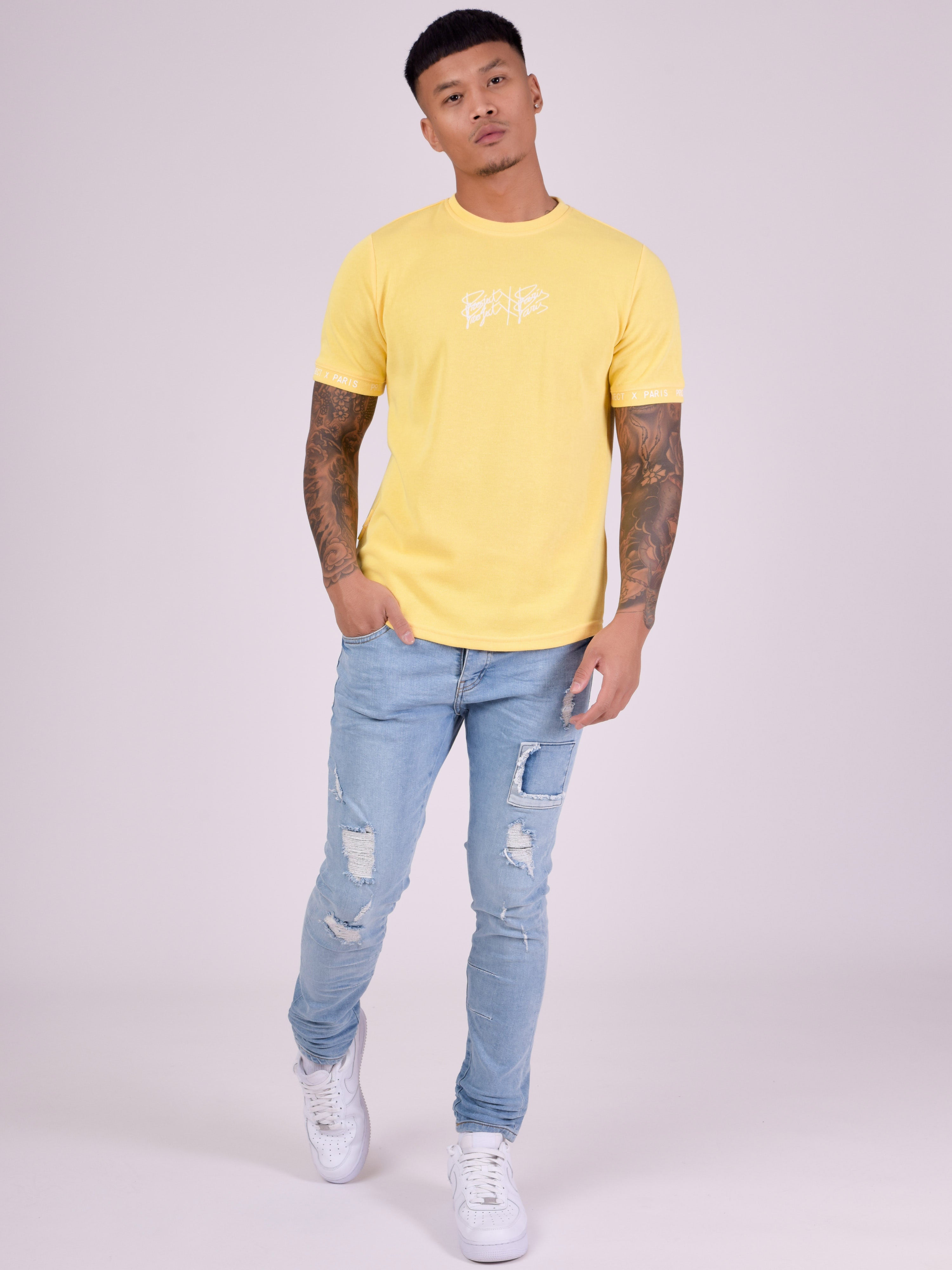 Soft mesh style t-shirt-3