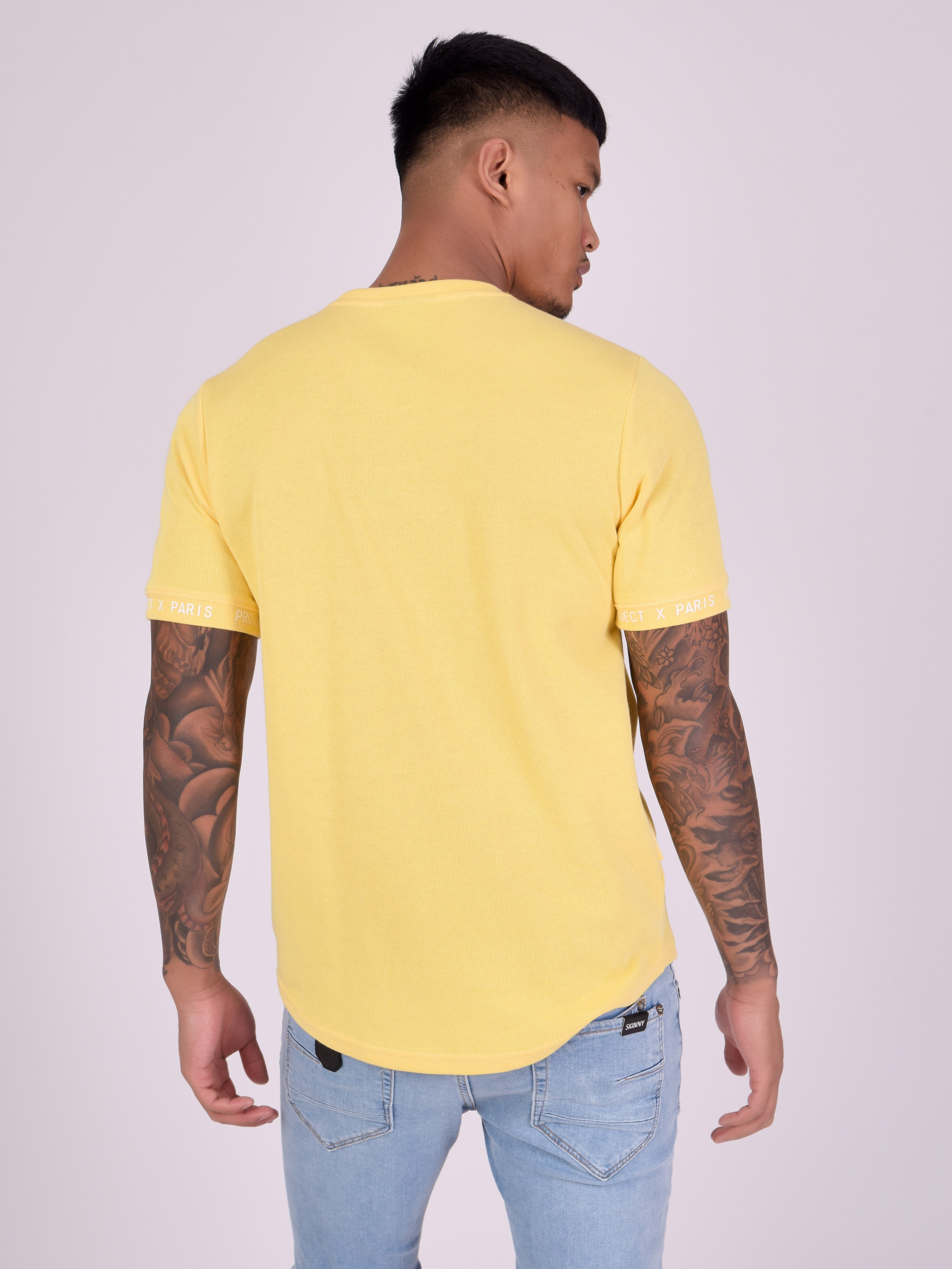 Soft mesh style t-shirt-5