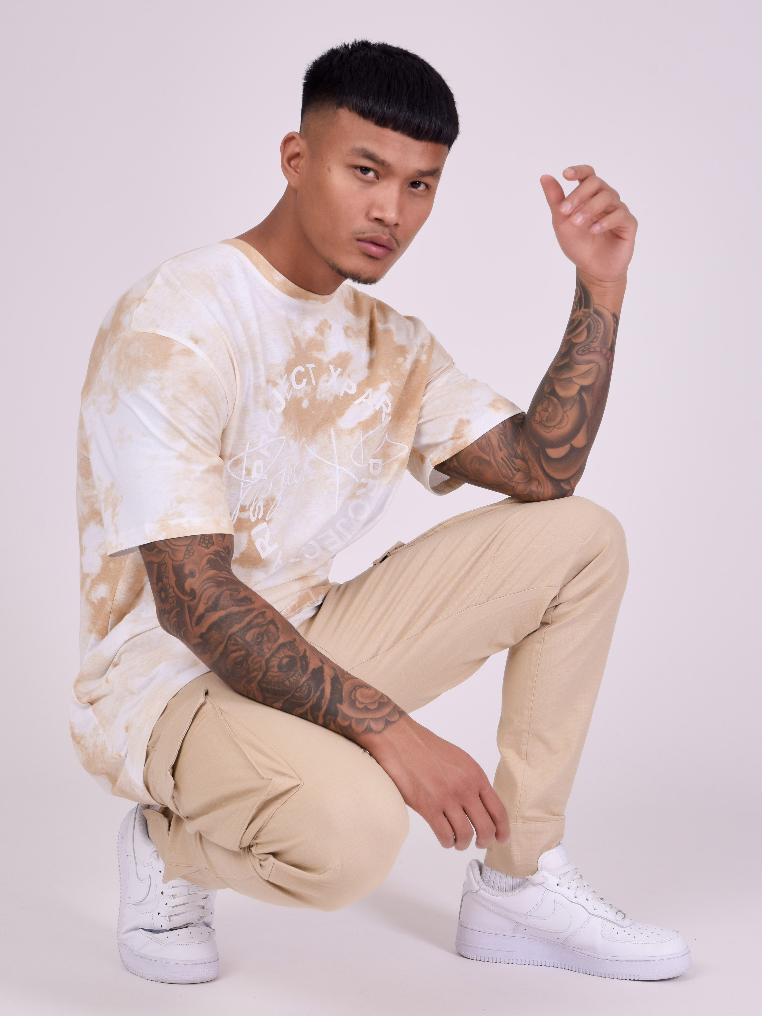 Oversized tie and dye T-shirt-1
