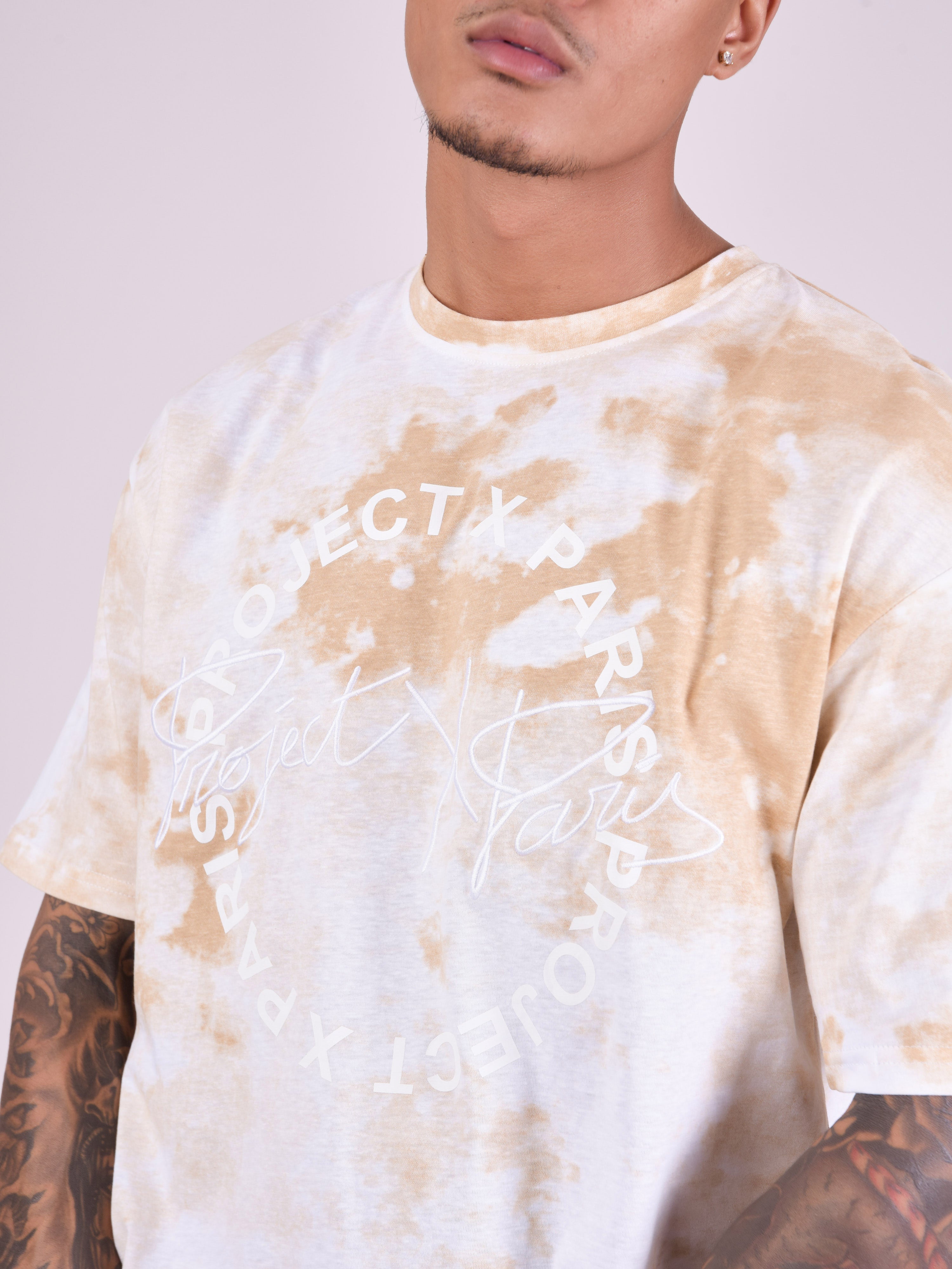 Oversized tie and dye T-shirt-4