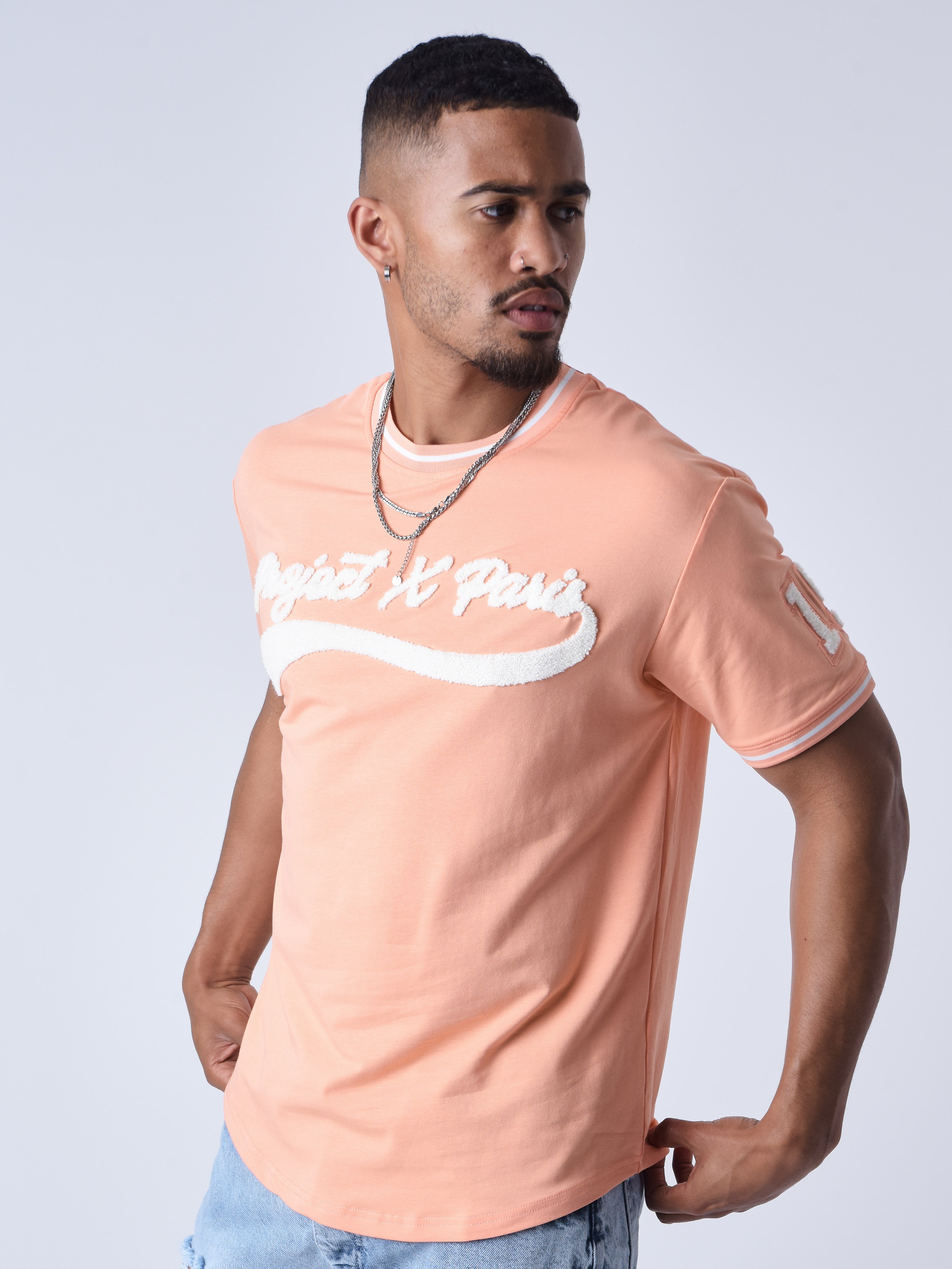 T-shirt style universitaire avec logo-4