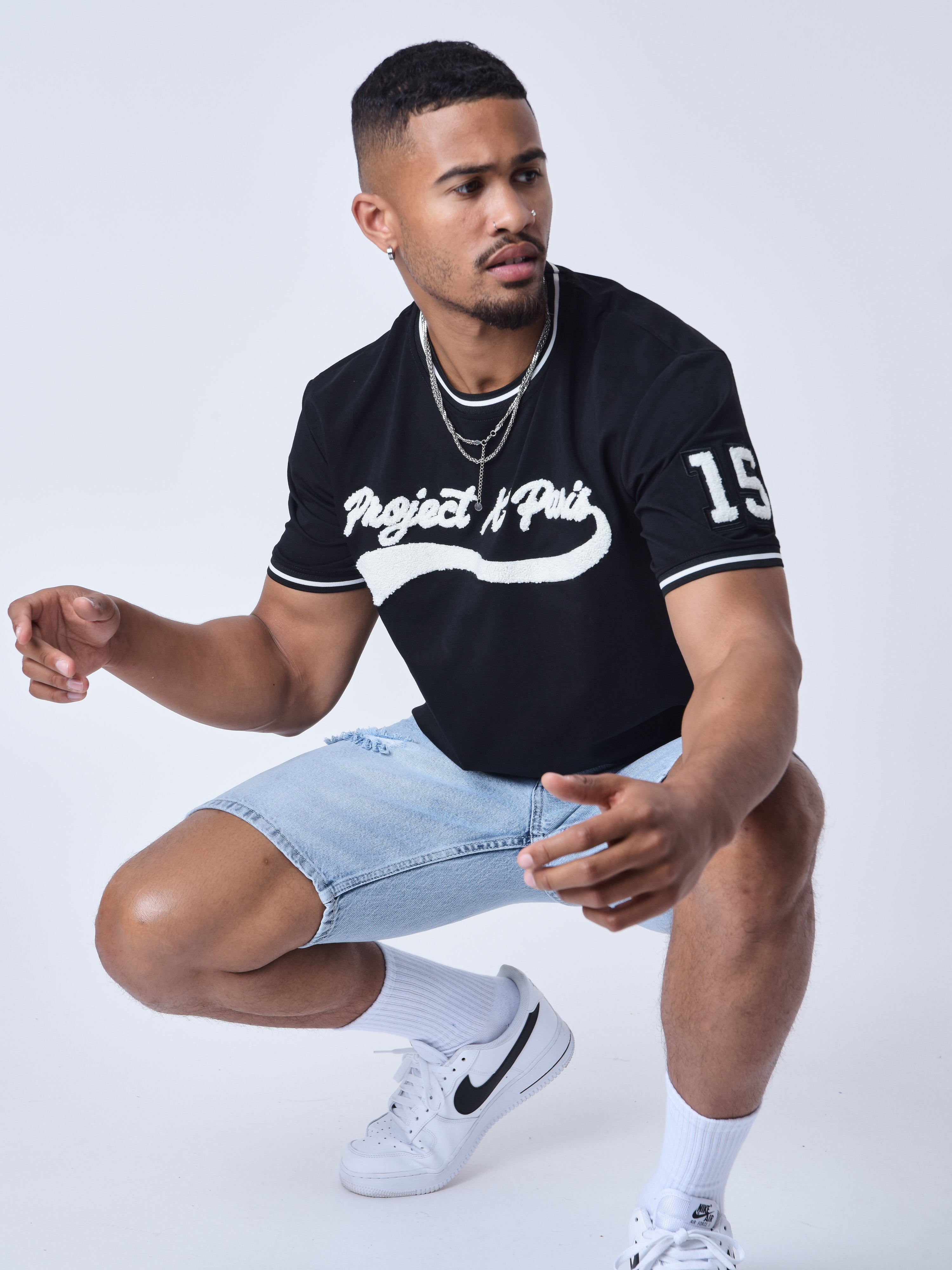 T-shirt style universitaire avec logo-2