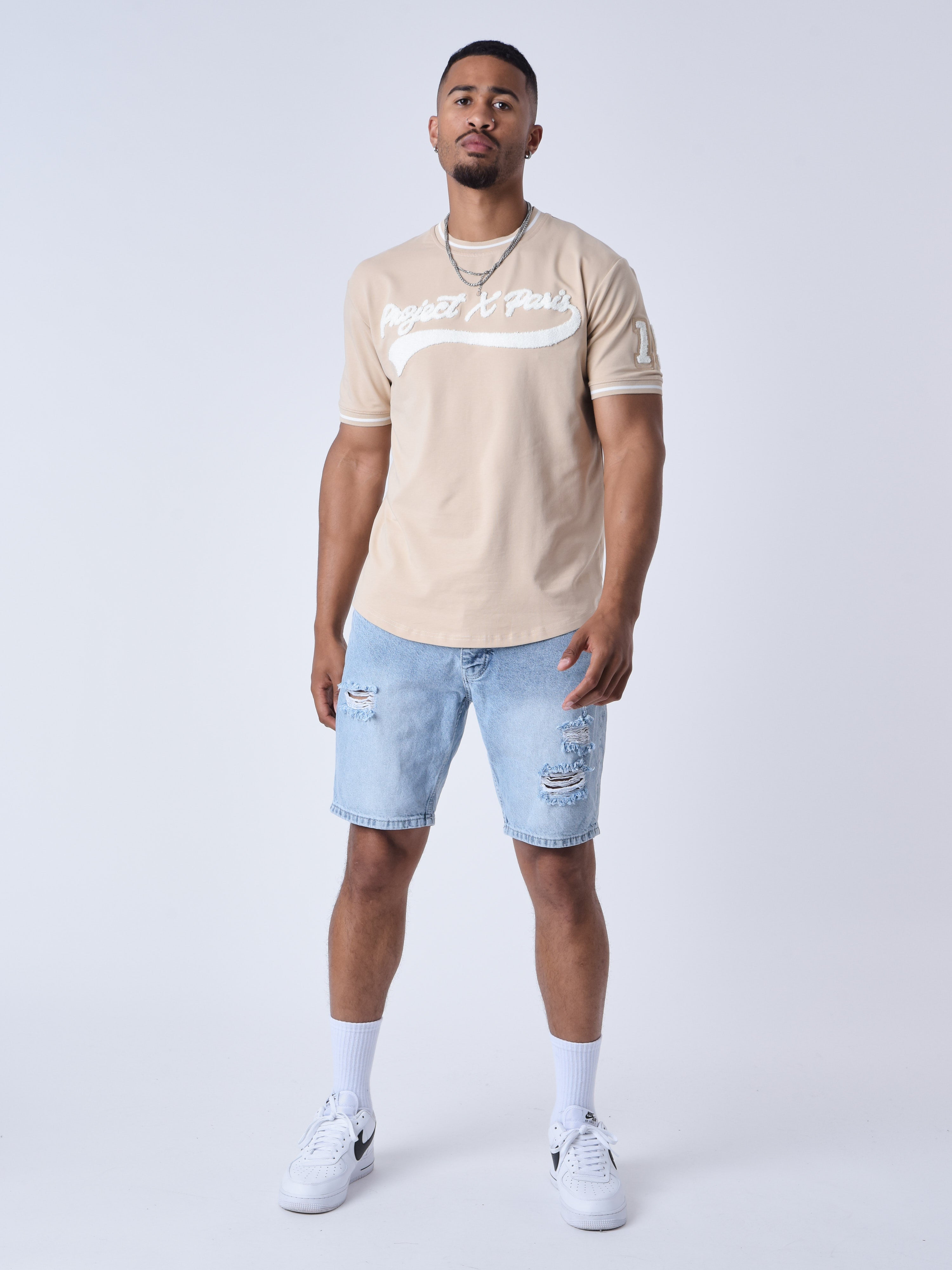 T-shirt style universitaire avec logo-3