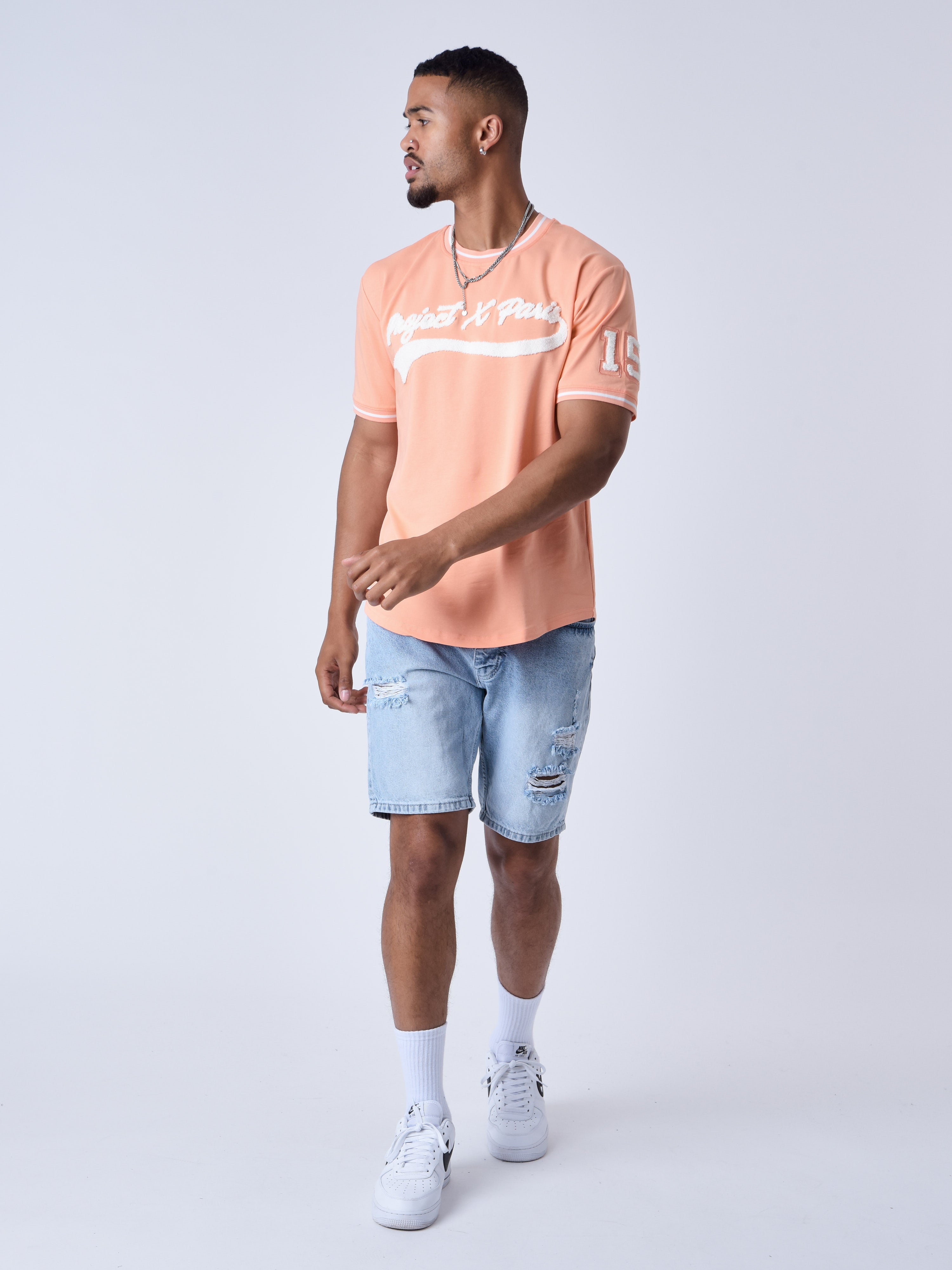 T-shirt style universitaire avec logo-3