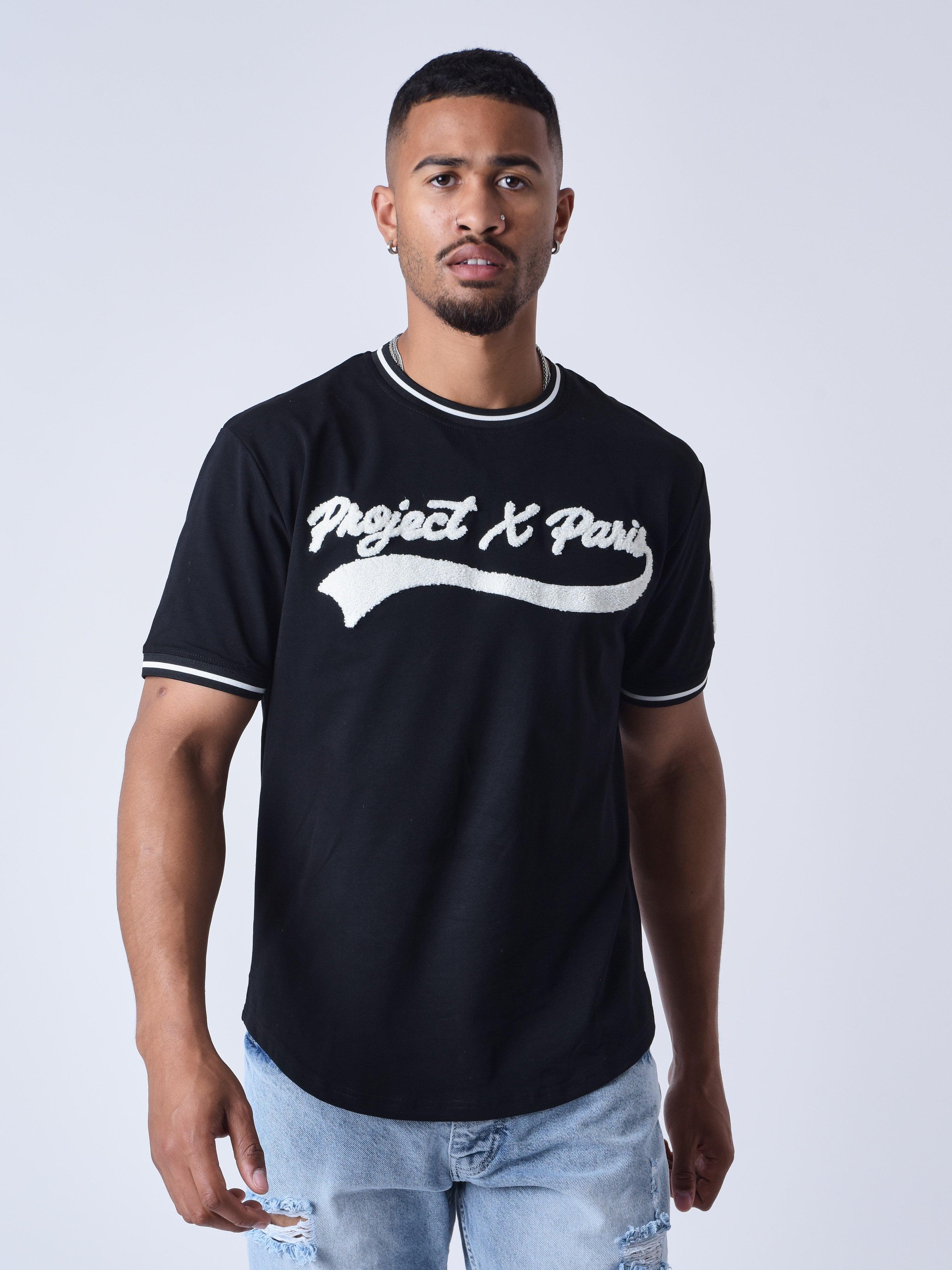 T-shirt style universitaire avec logo-3