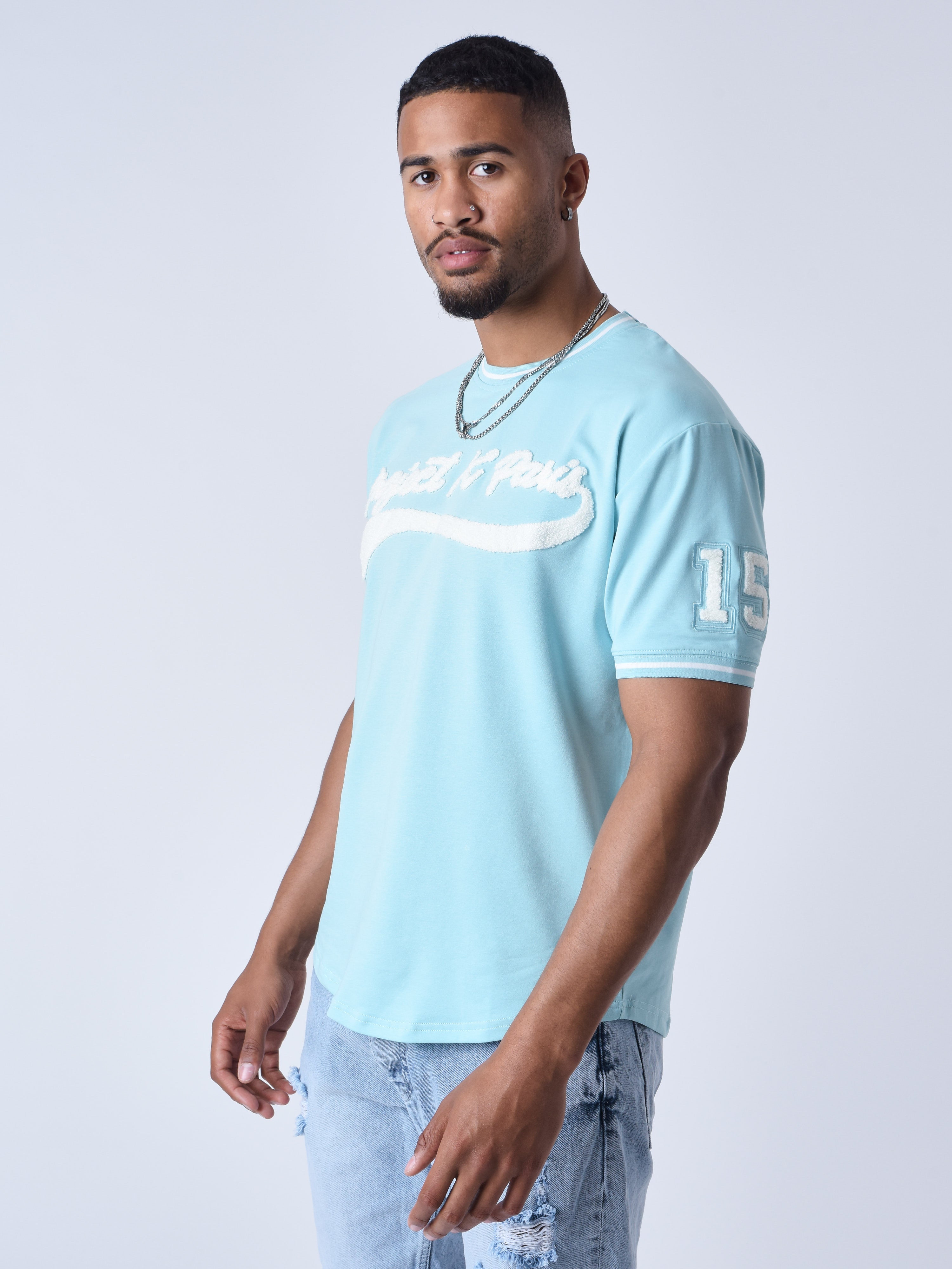 T-shirt style universitaire avec logo-4