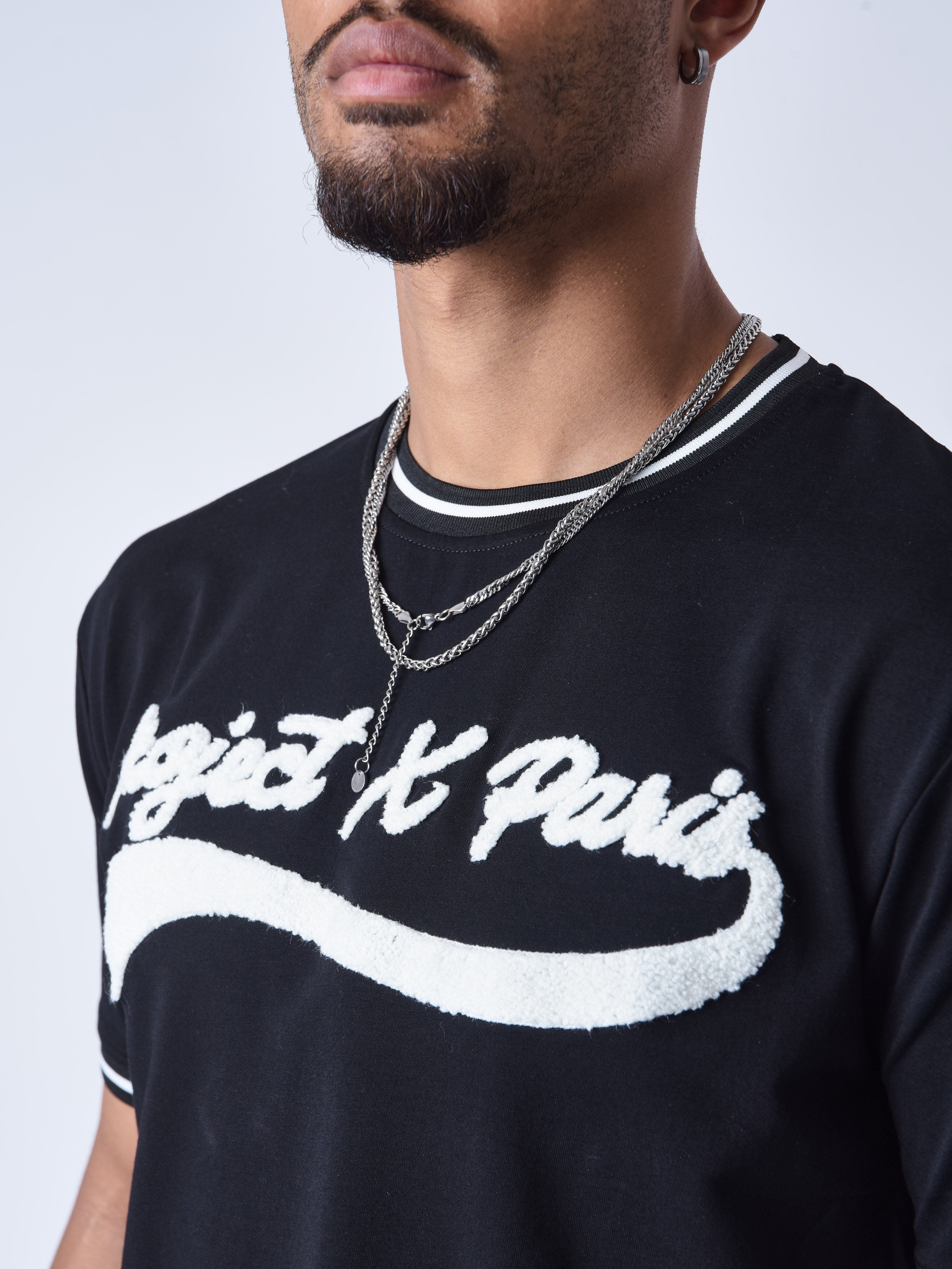 T-shirt style universitaire avec logo-6