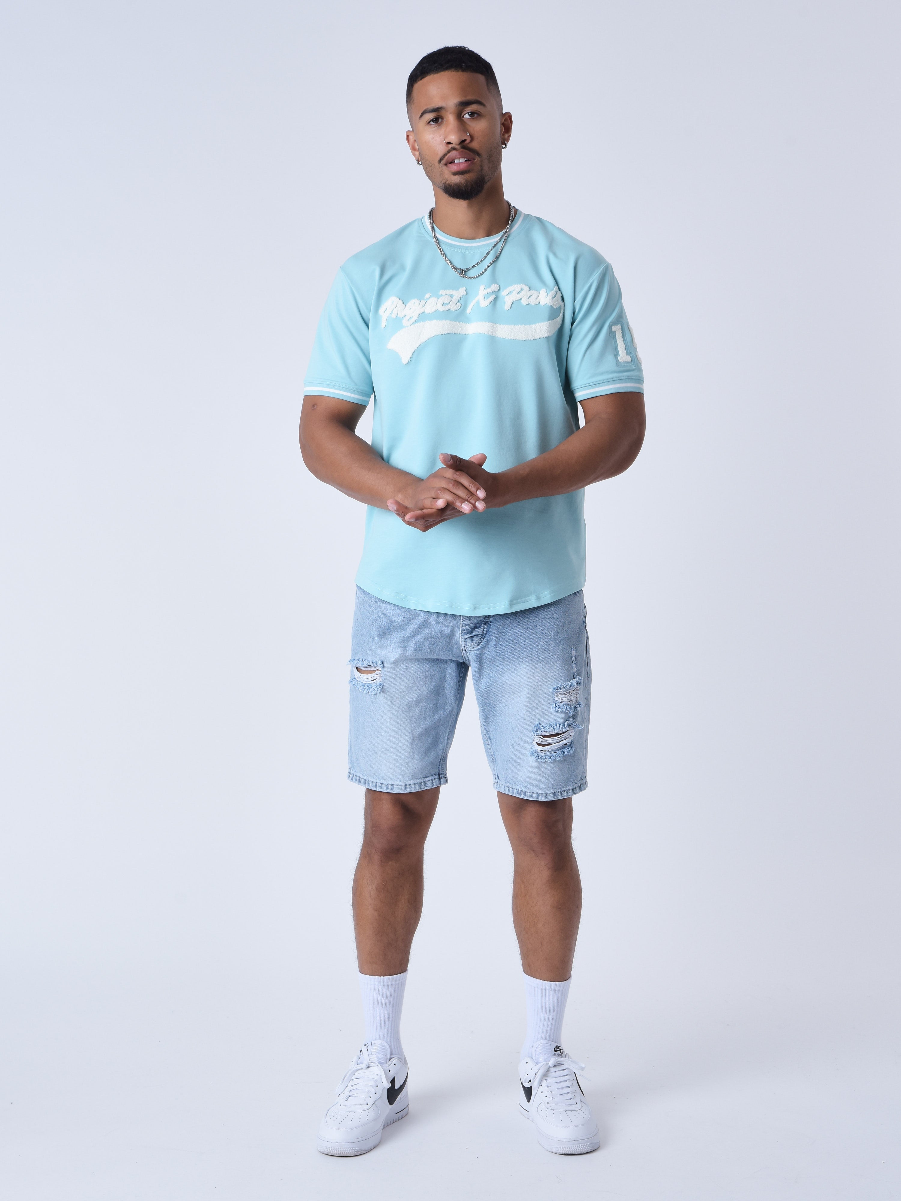 T-shirt style universitaire avec logo-3