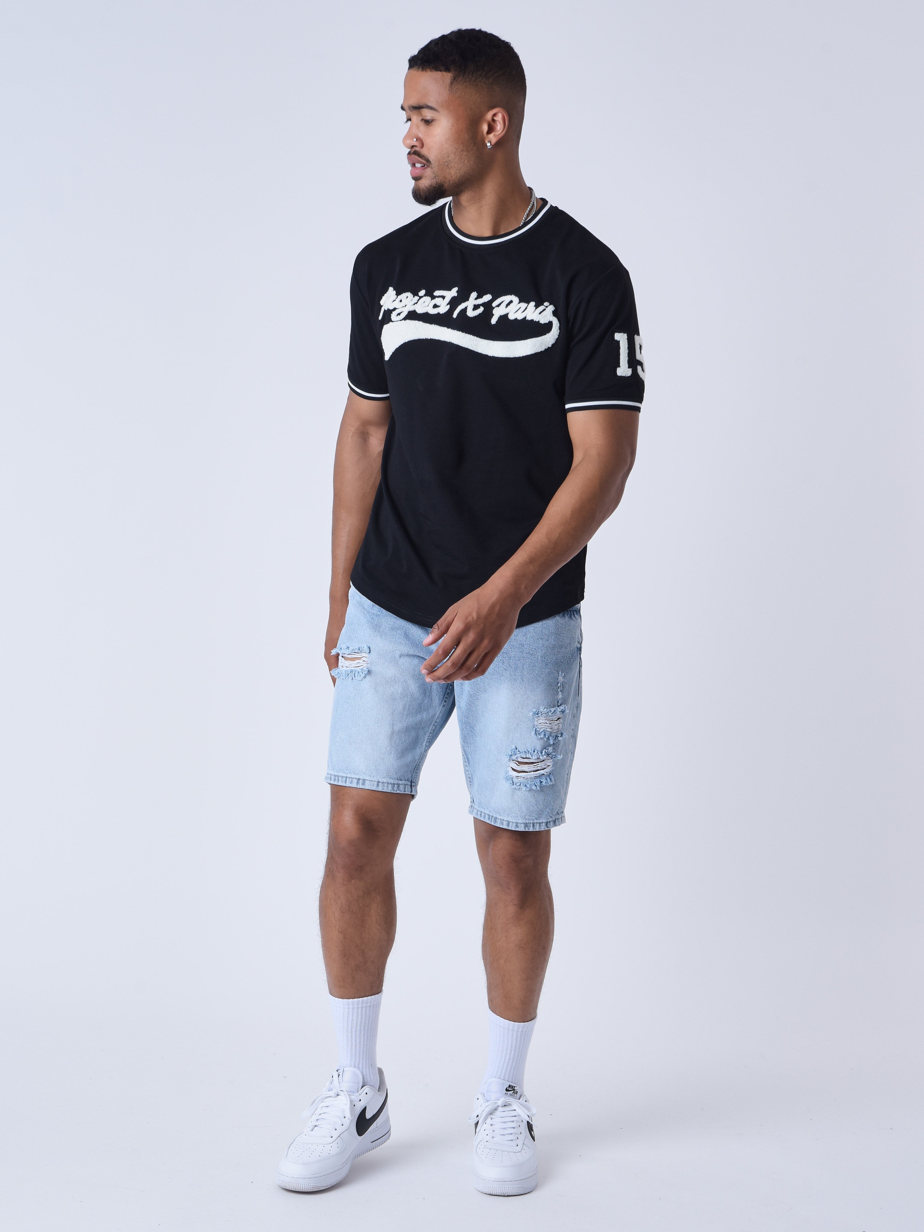 T-shirt style universitaire avec logo-4