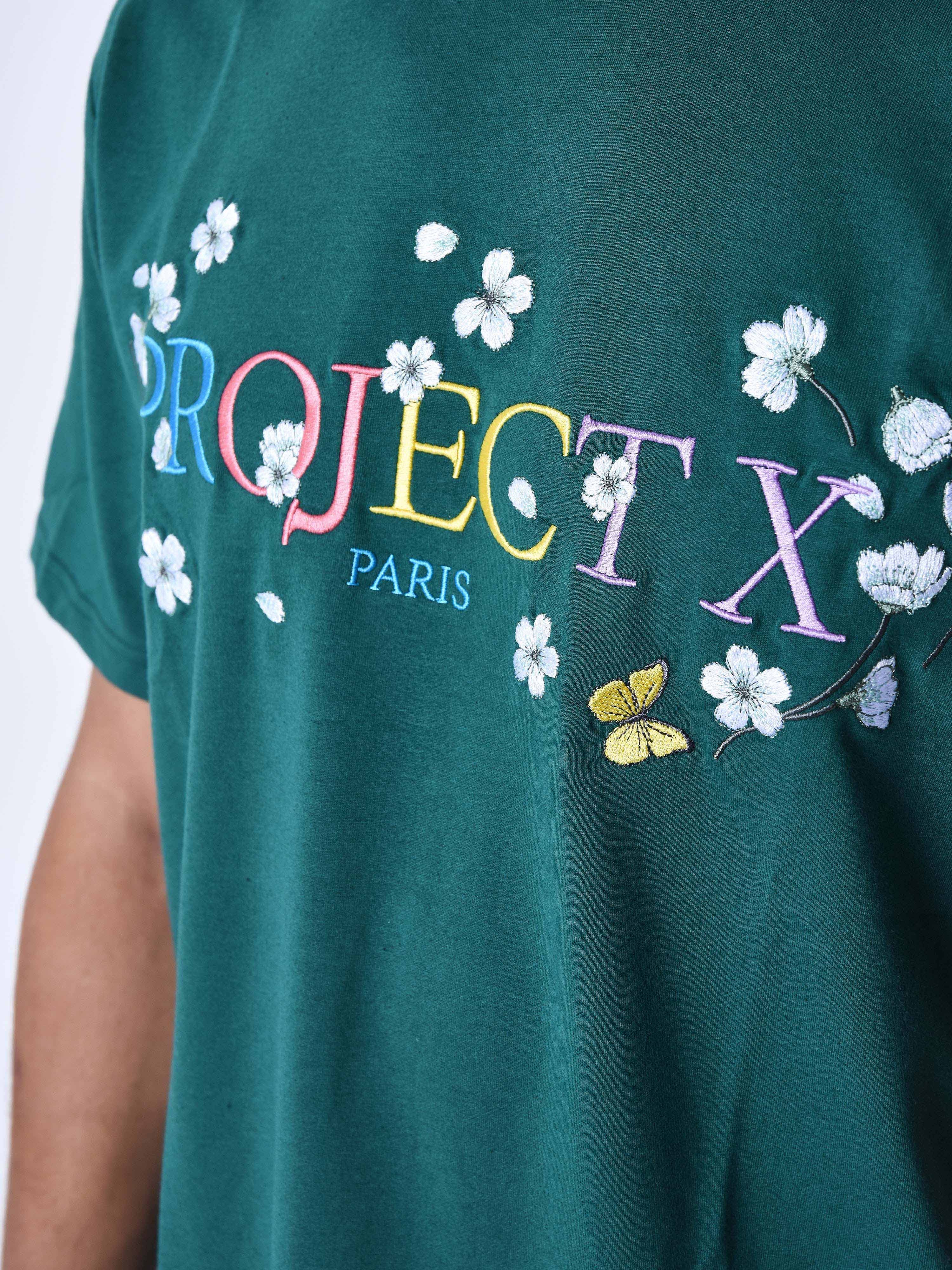 Embroidered Floral T-shirt-6