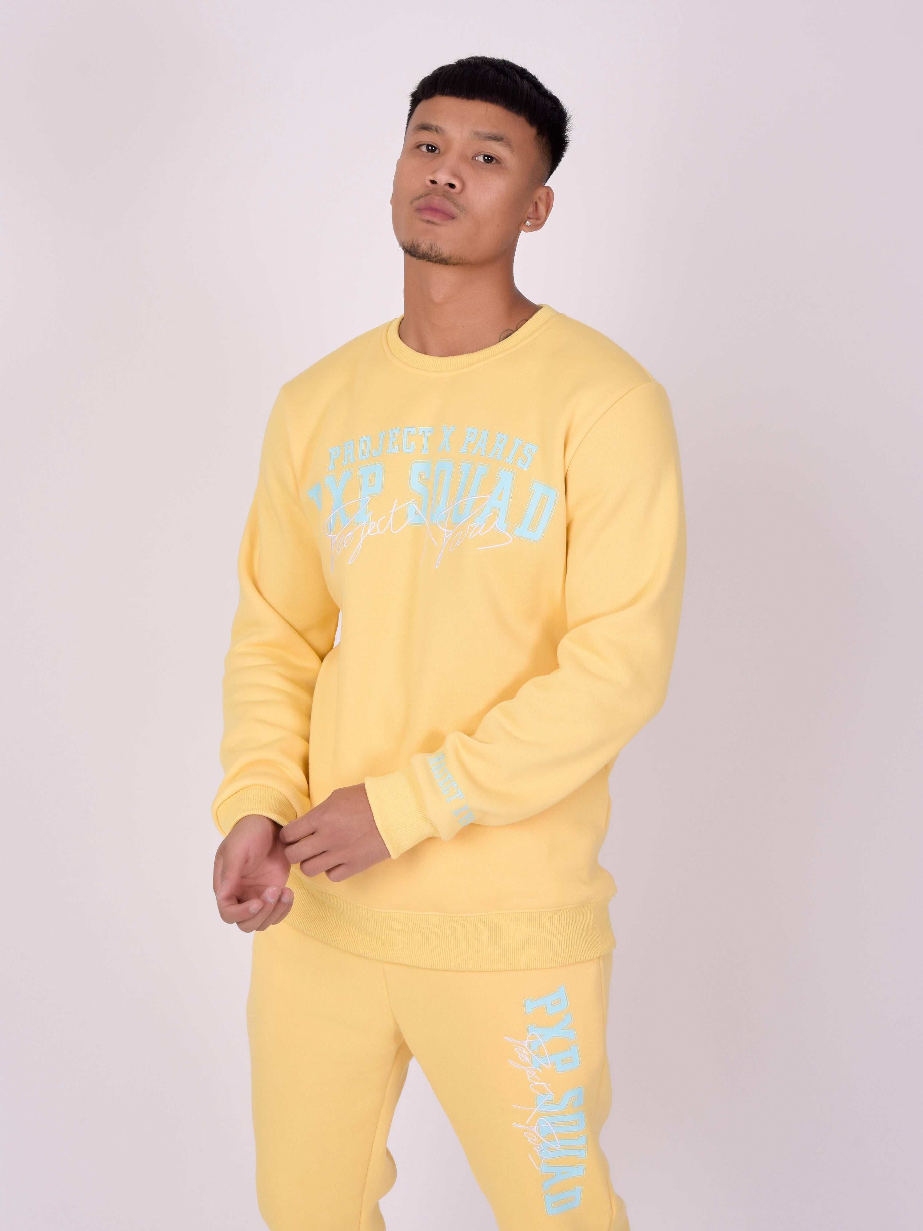 "PXP SQUAD" crewneck sweatshirt-4