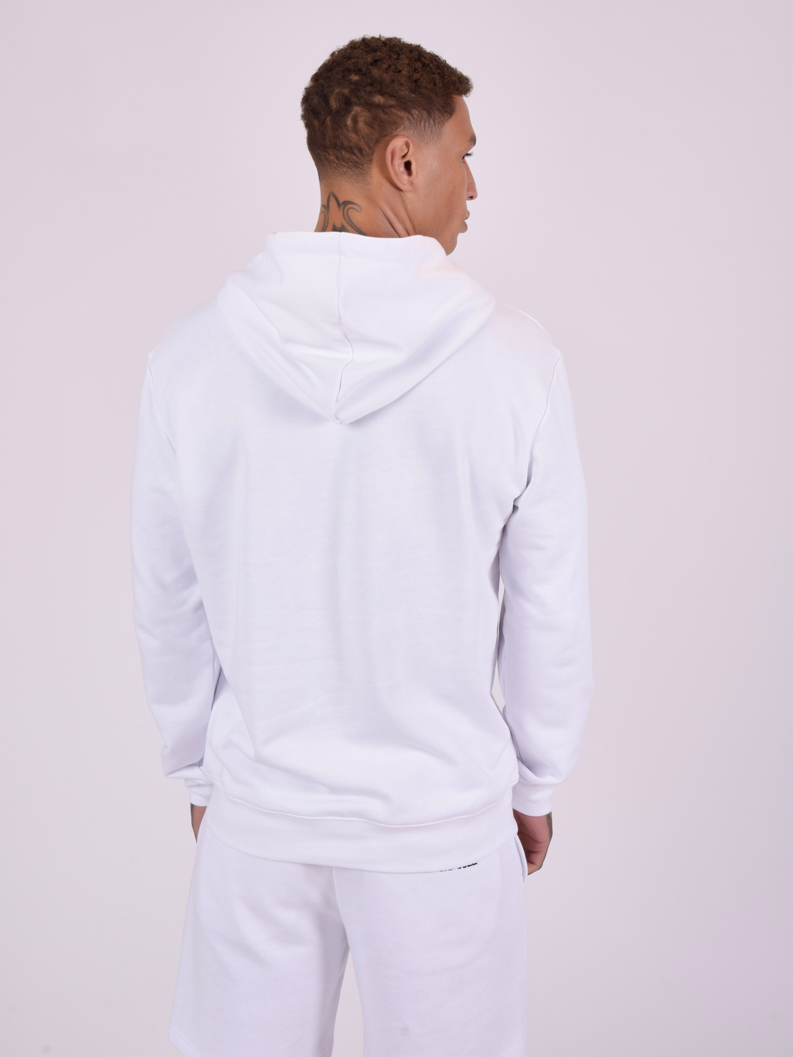 Hoodie met pixel basketbalmand borduurwerk-3
